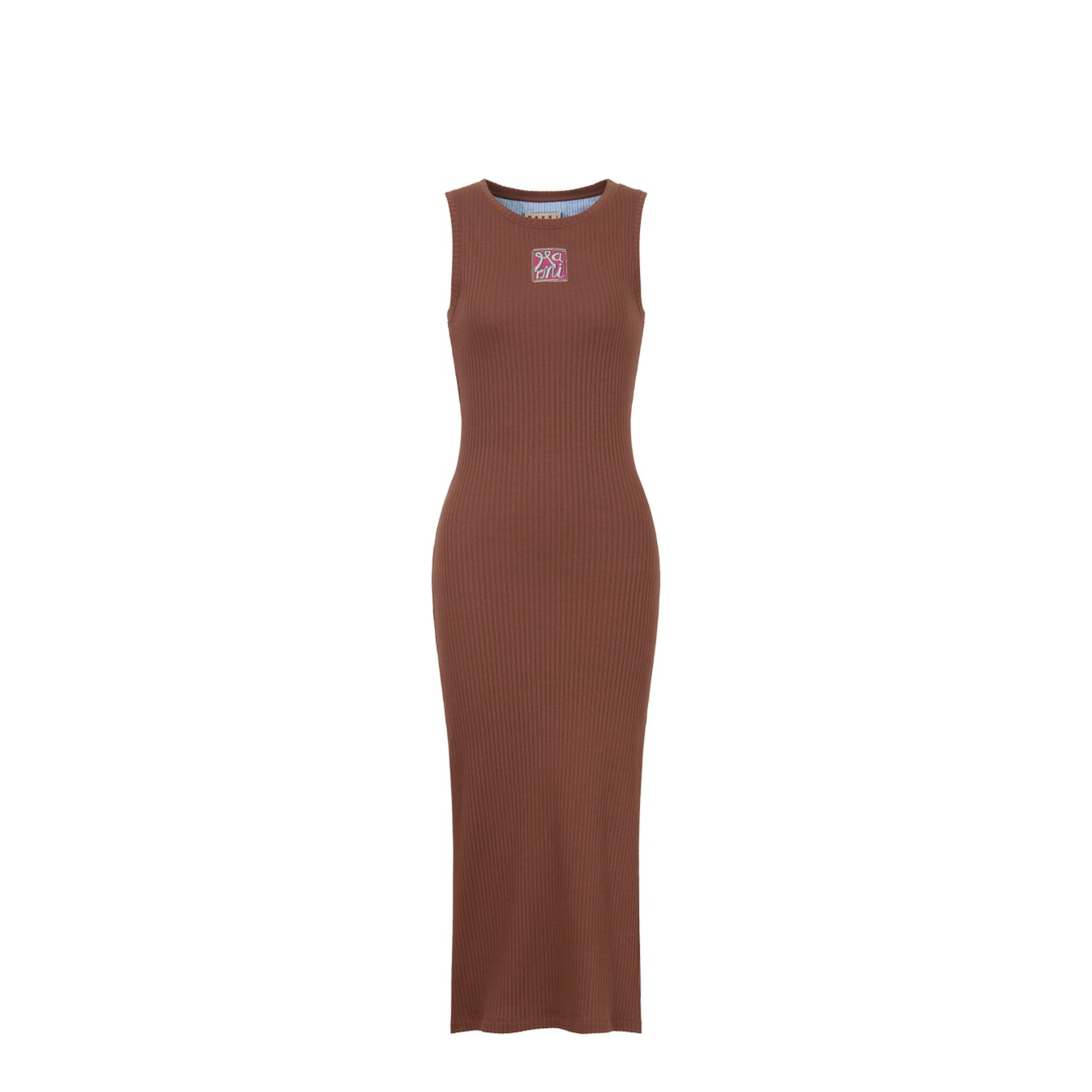 frame midi dress Marni Frame Logo Midi Dress – MAYFEYR
