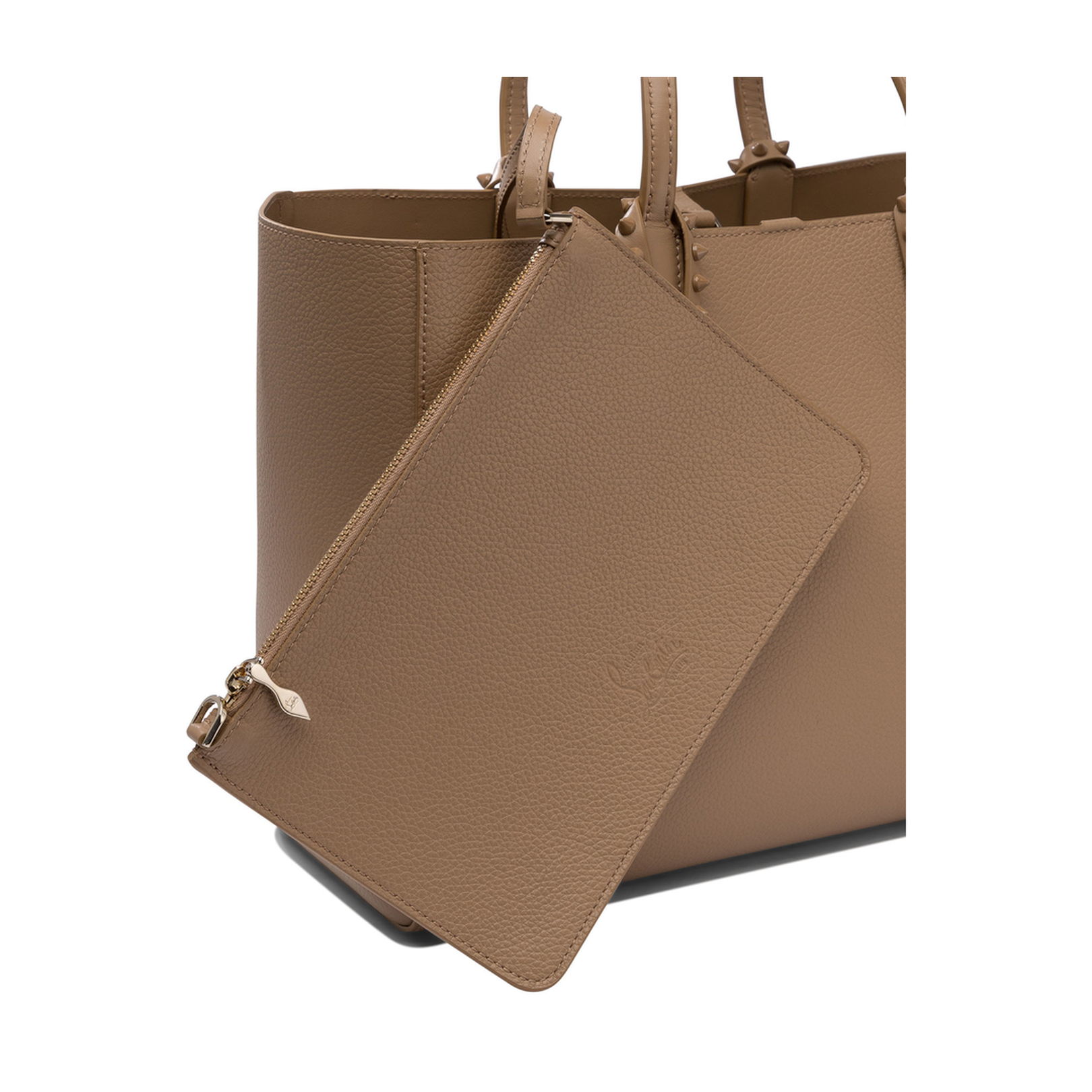 Beige Calf and Rubber Bags
