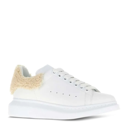 MAYFEYR - Alexander Mcqueen - Oversized Sneakers In White Leather - 553770WIAIW9601