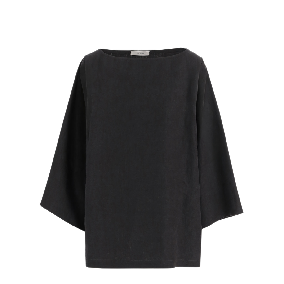MAYFEYR - The Row - Black Linen Junia Blouse - 10843W4357BLK