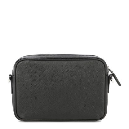 Black Leather Crossbody Bag