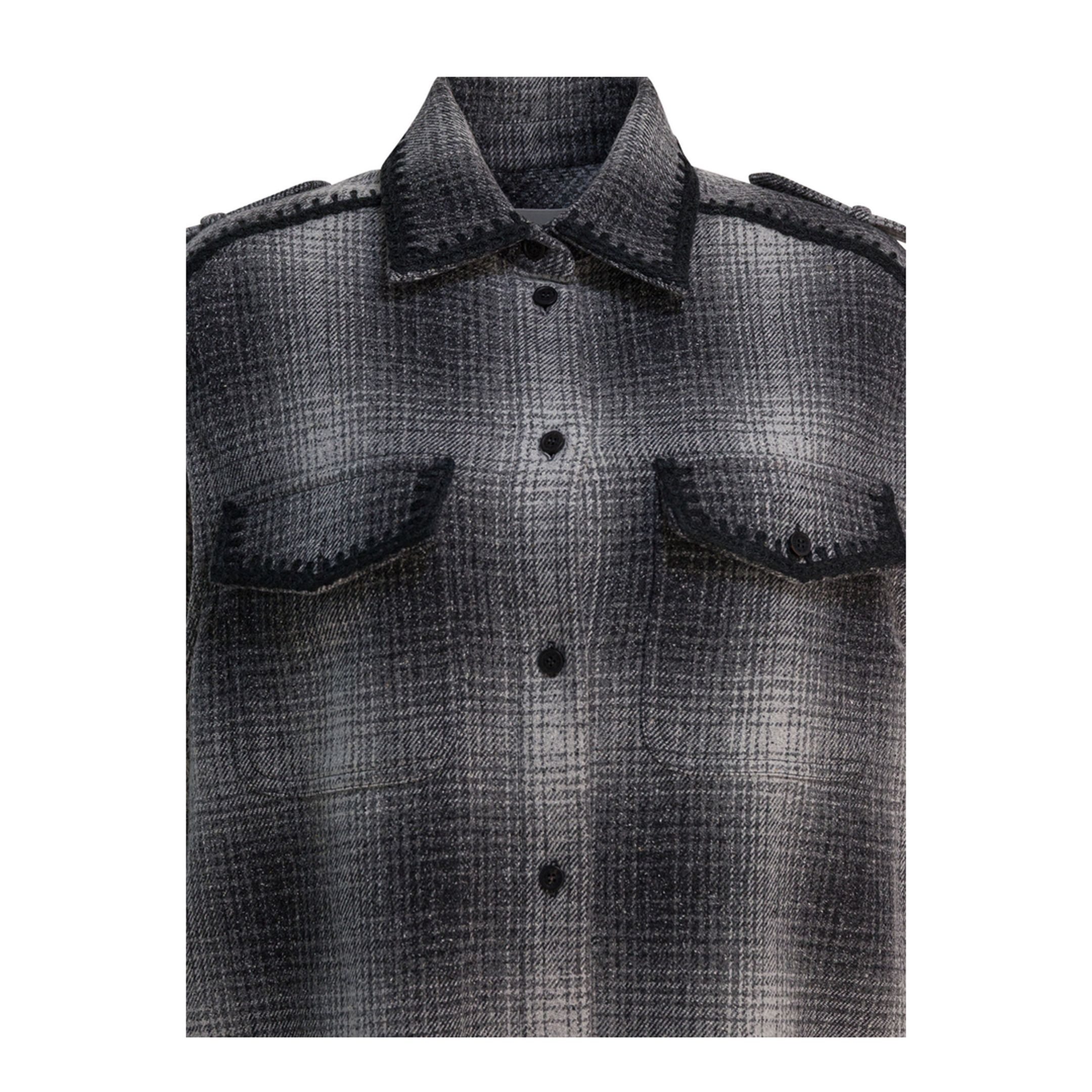 MAYFEYR - Golden Goose - Wool-Blend Chemisier Dress - GWP02356P00215760618