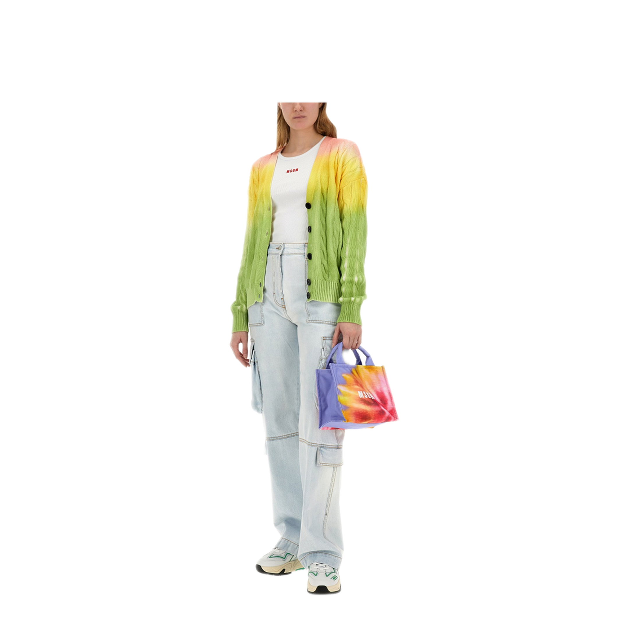 MAYFEYR - MSGM - Denim Cargo Pants - 3641MDP254L24726982