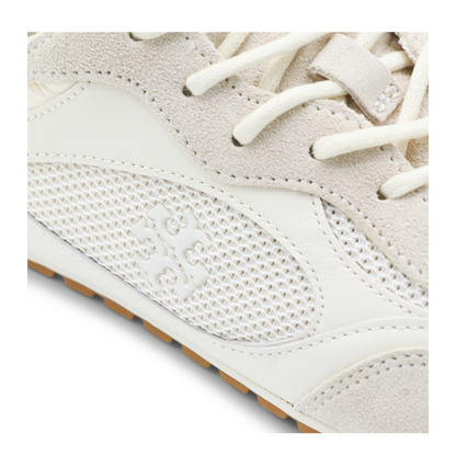 Field Suede Sneakers with Leather Inserts
