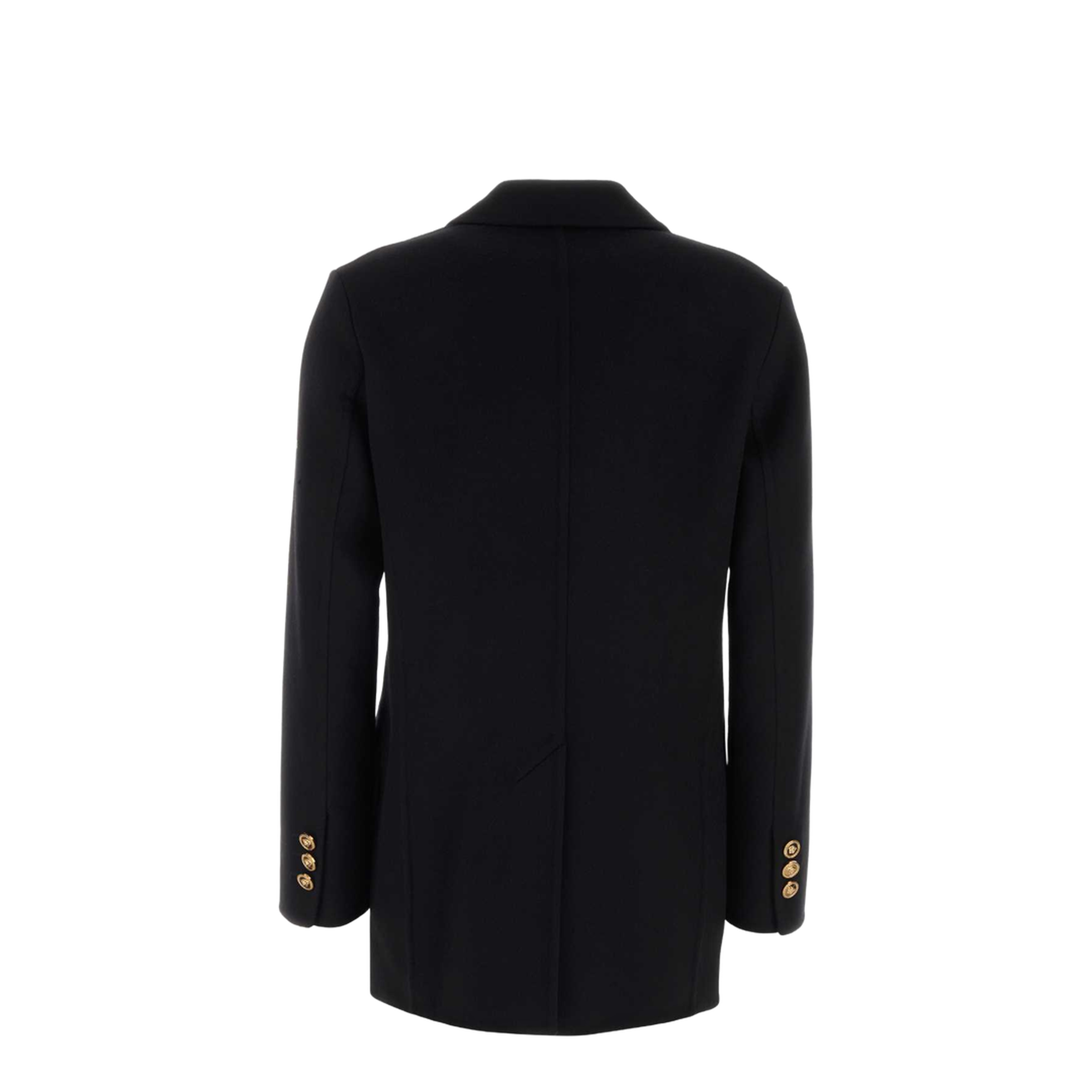 Wool and Cachemire Double-breasted Coat