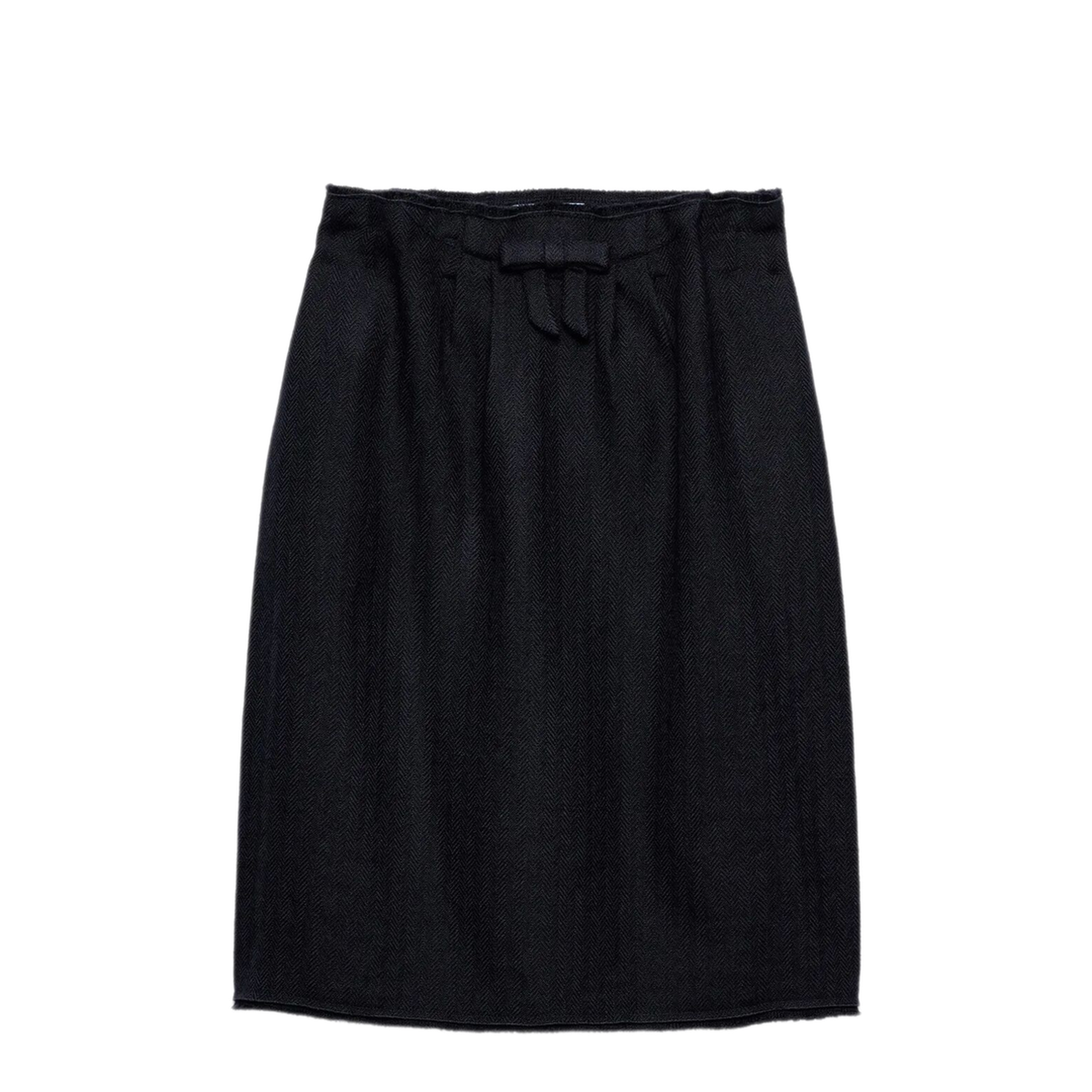 MAYFEYR - Prada - Chevron Wool Midi Skirt - P134ZGSOOO18DEF0008