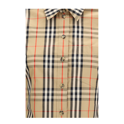 MAYFEYR - Burberry - Stretch Cotton Check Shirt - 8111847