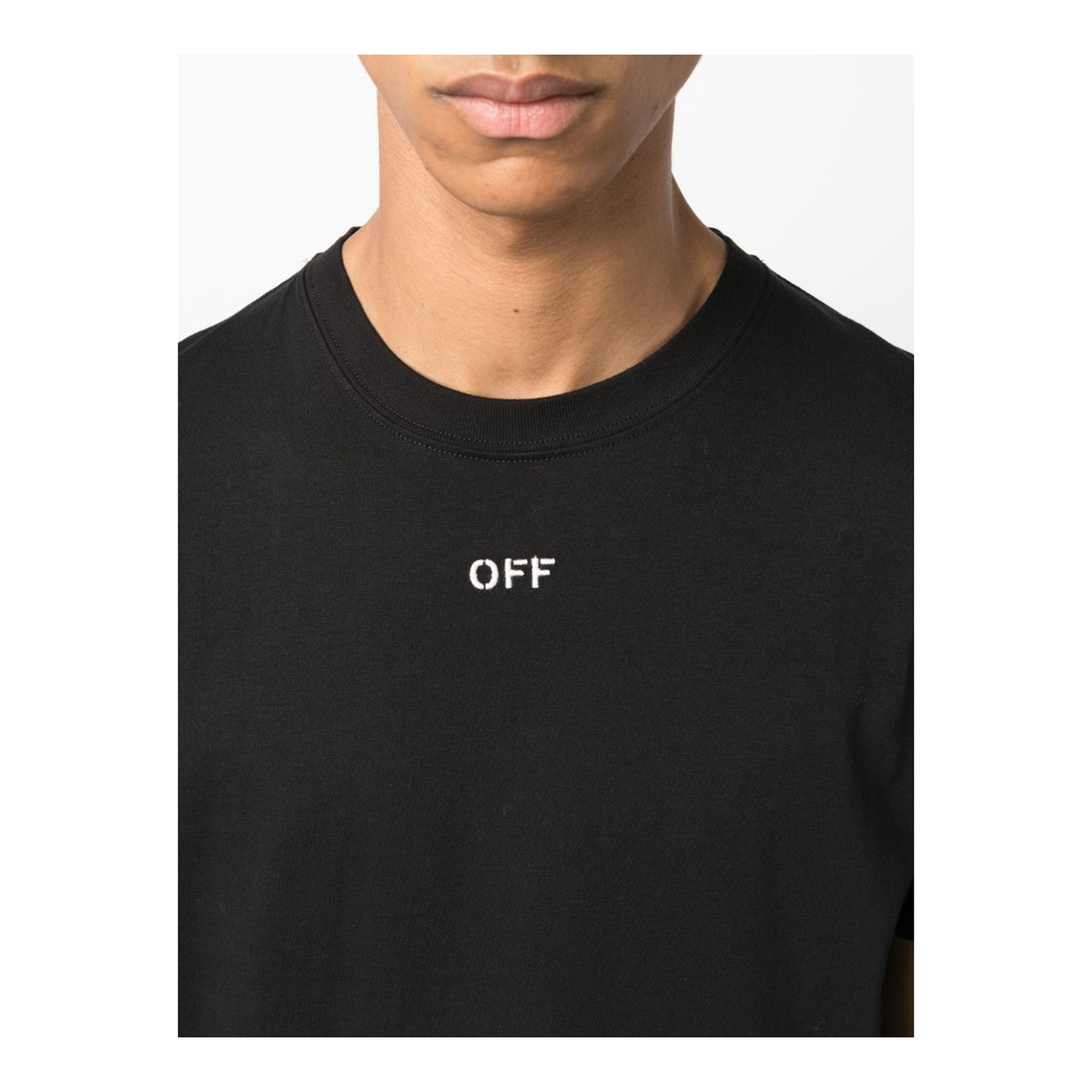 Arrows Embroidered Cotton T-shirt
