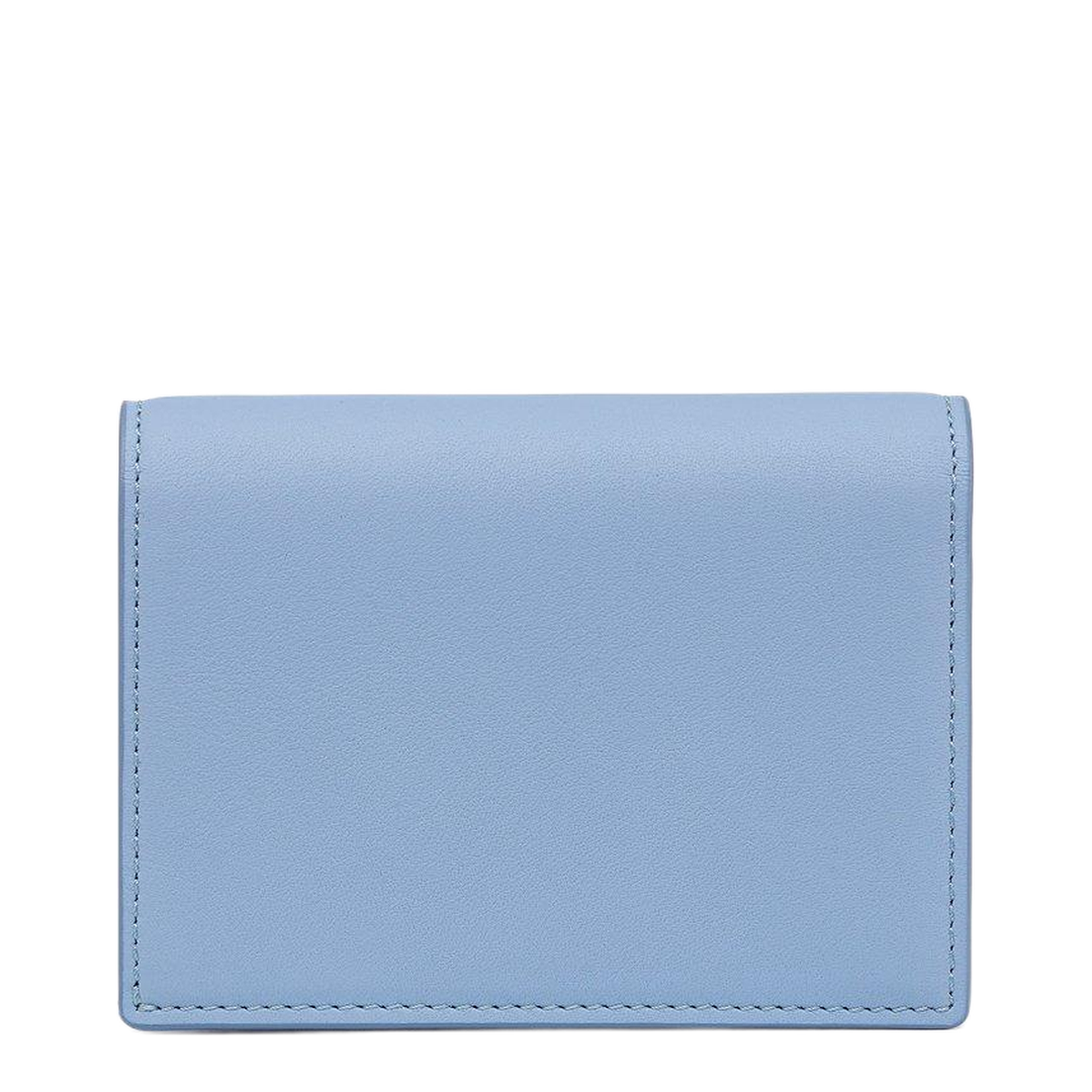 Spanish Calfskin Diamond Snap Wallet - Blue
