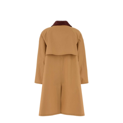 MAYFEYR - Prada - Camel Cotton Overcoat - 292279SOOO85HF0151