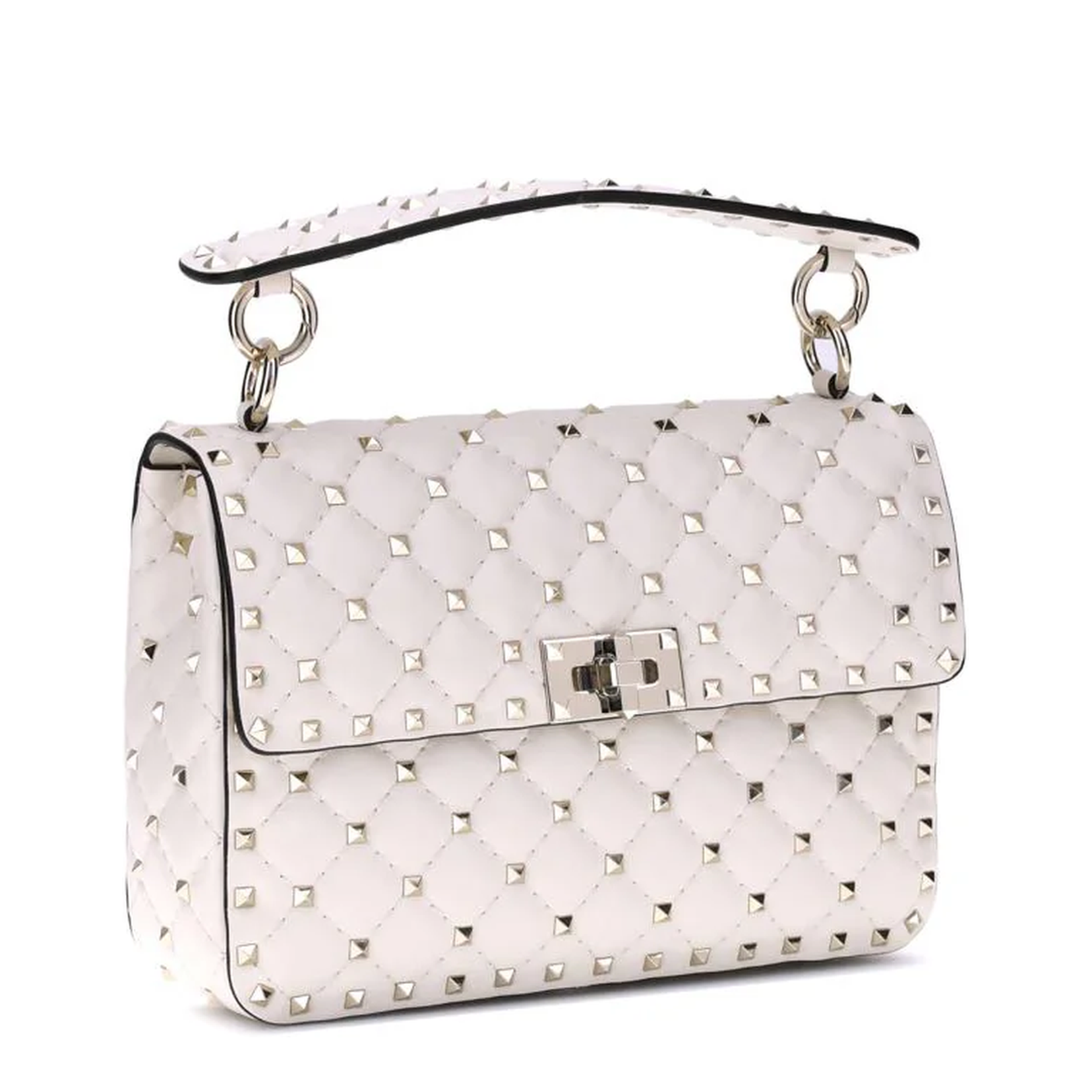 Medium Rockstud Spike Shoulder Bag