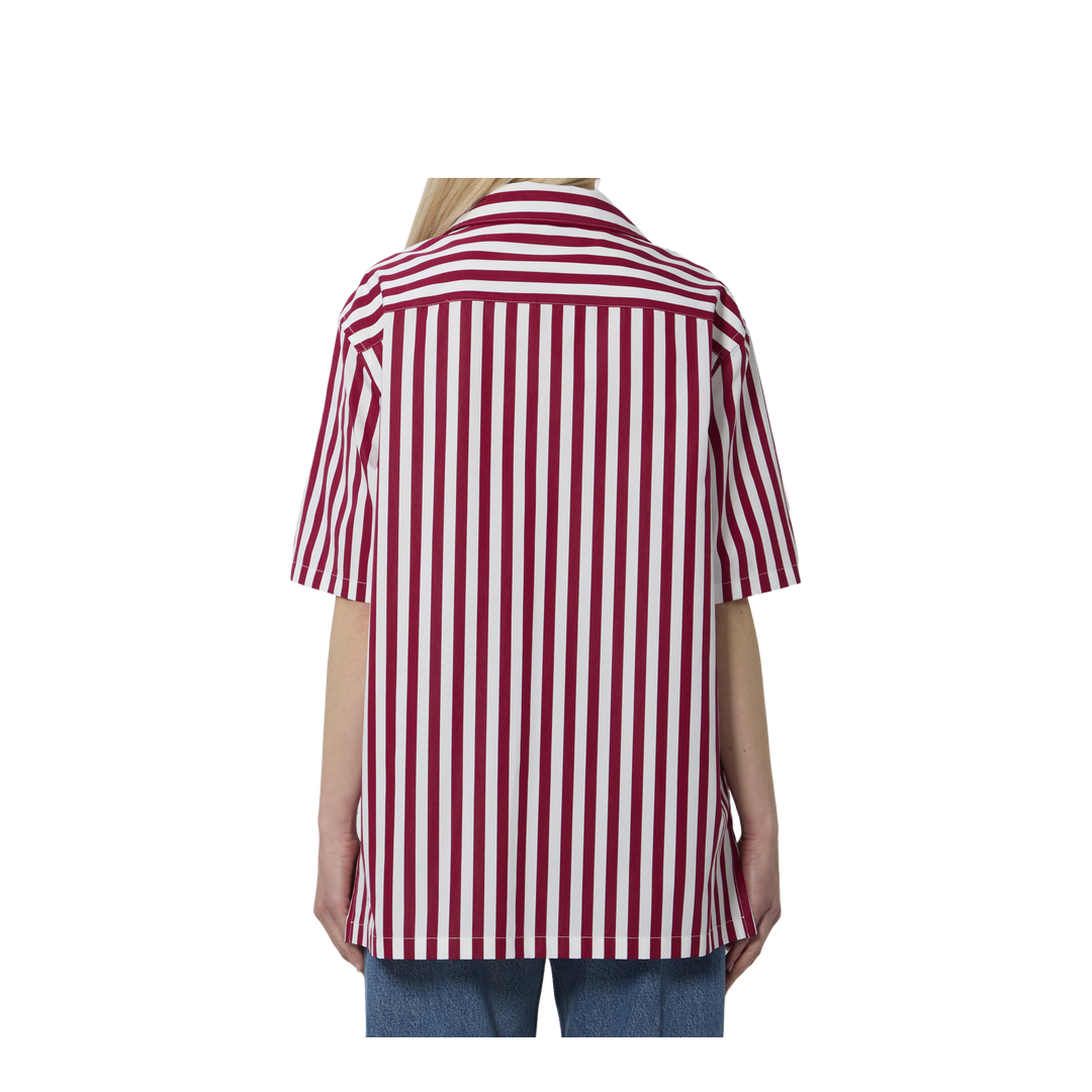 Striped Poplin Shirt