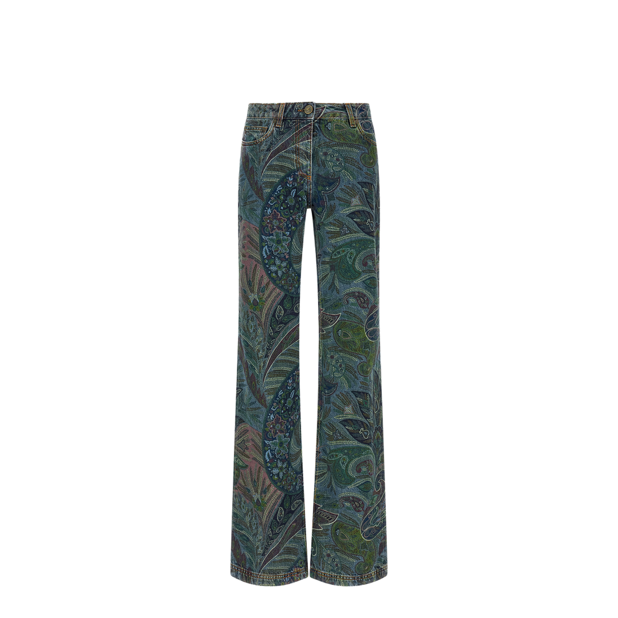 MAYFEYR - Etro - Floral Print Jeans - WRNB0026AKI31S9882
