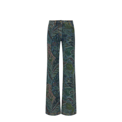 MAYFEYR - Etro - Floral Print Jeans - WRNB0026AKI31S9882