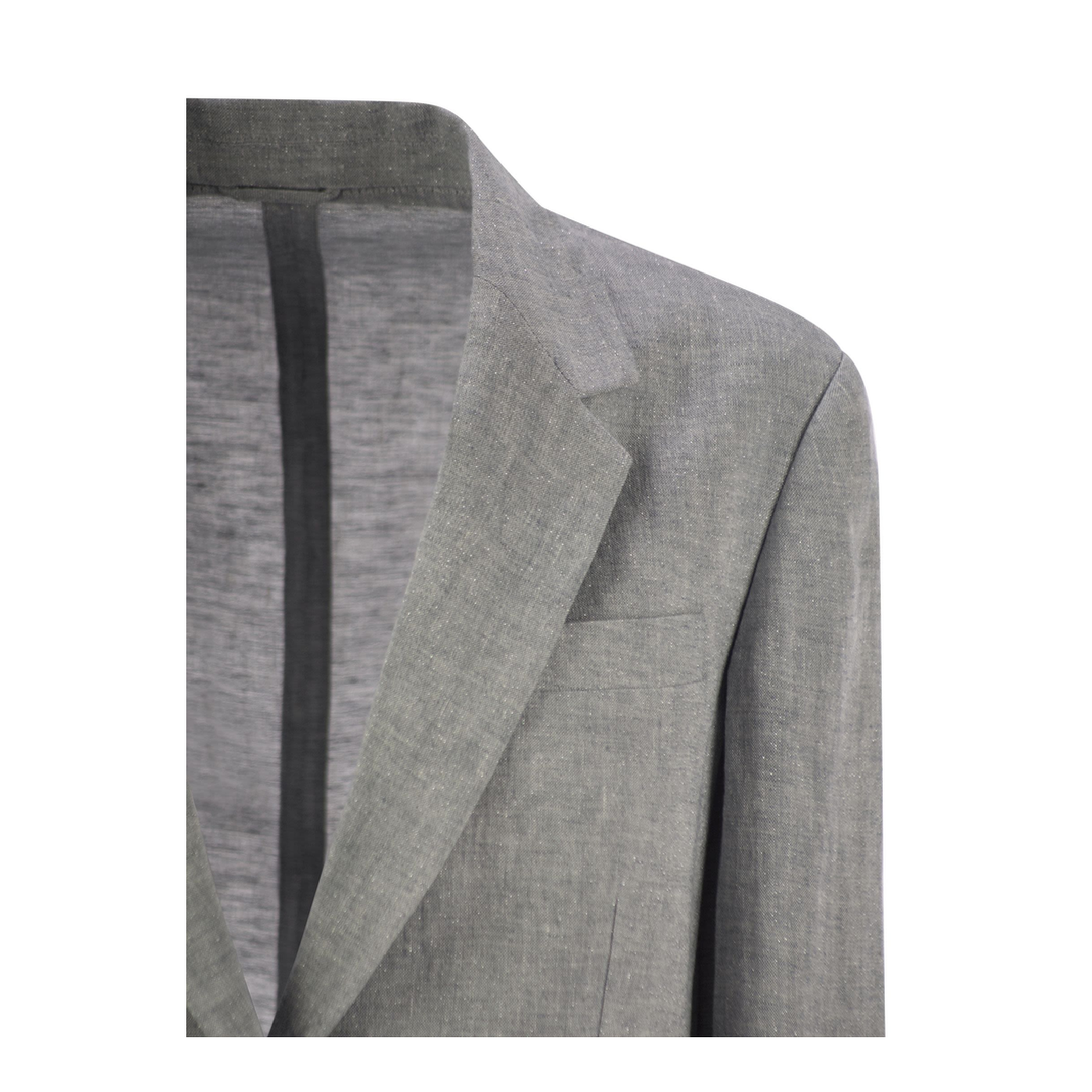 Sparkling Linen Canvas Jacket