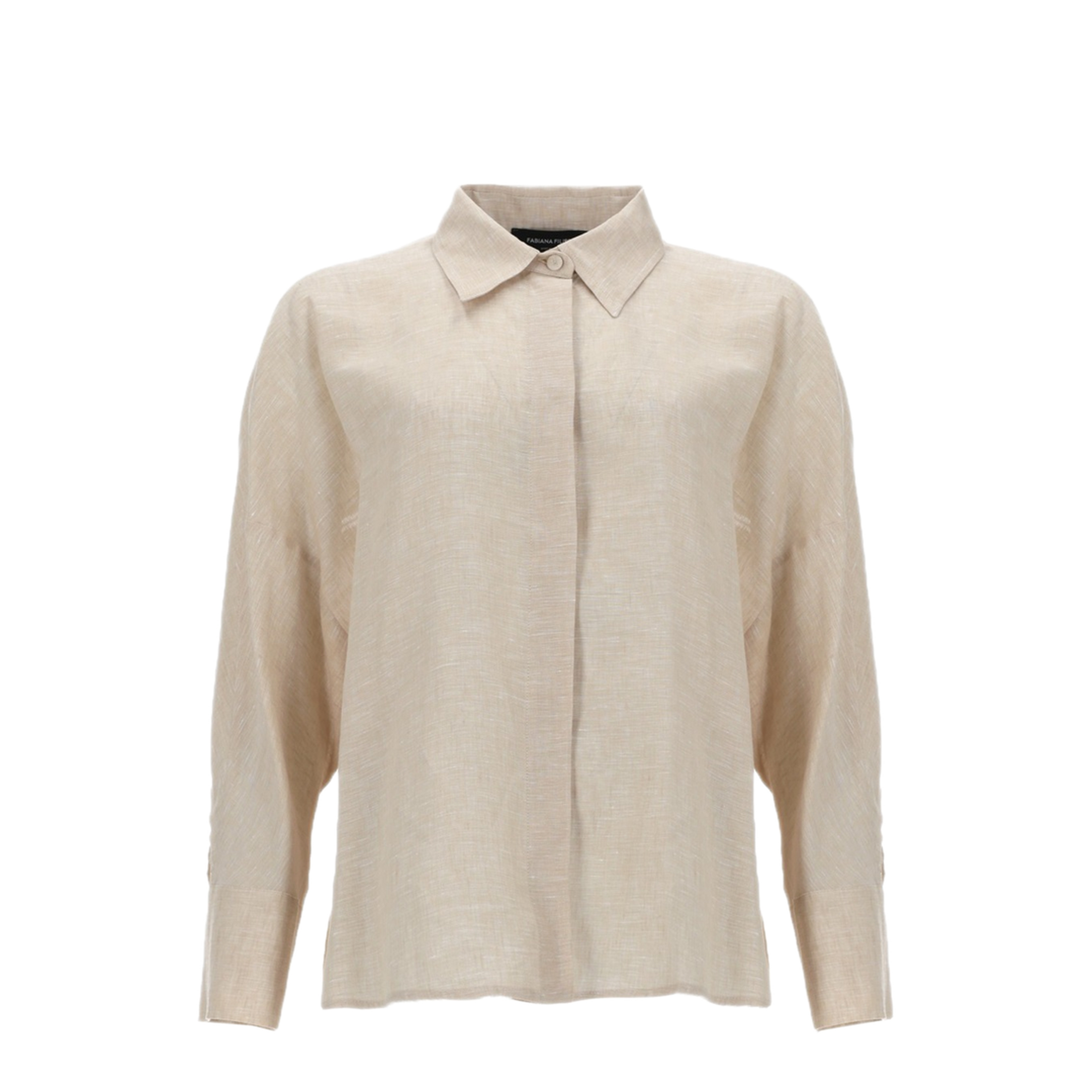 MAYFEYR - Fabiana Filippi - Cropped Linen Shirt - CAD276F309M1610160