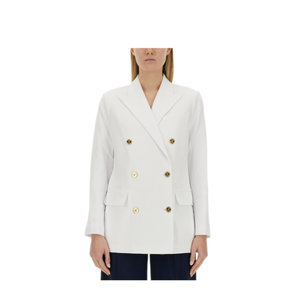 MAYFEYR - MICHAEL BY MICHAEL KORS - Double Breasted Jacket - MF3103WENX100WHITE