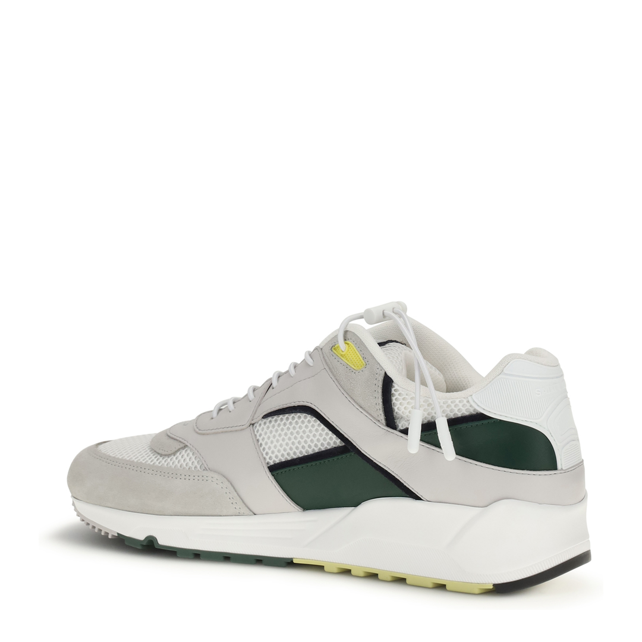 MAYFEYR - Saint Laurent - Smooth Leather And Suede Bump Sneakers - 862577AAGB7