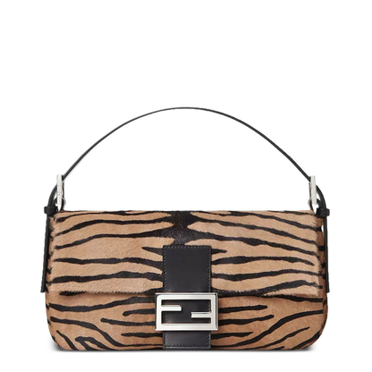 MAYFEYR - Fendi - Baguette Re Edition In Leather Effect Tiger Print - 8BR850B16B