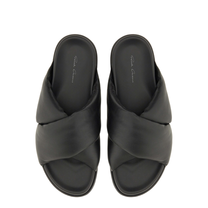 Leather Slide Sandal