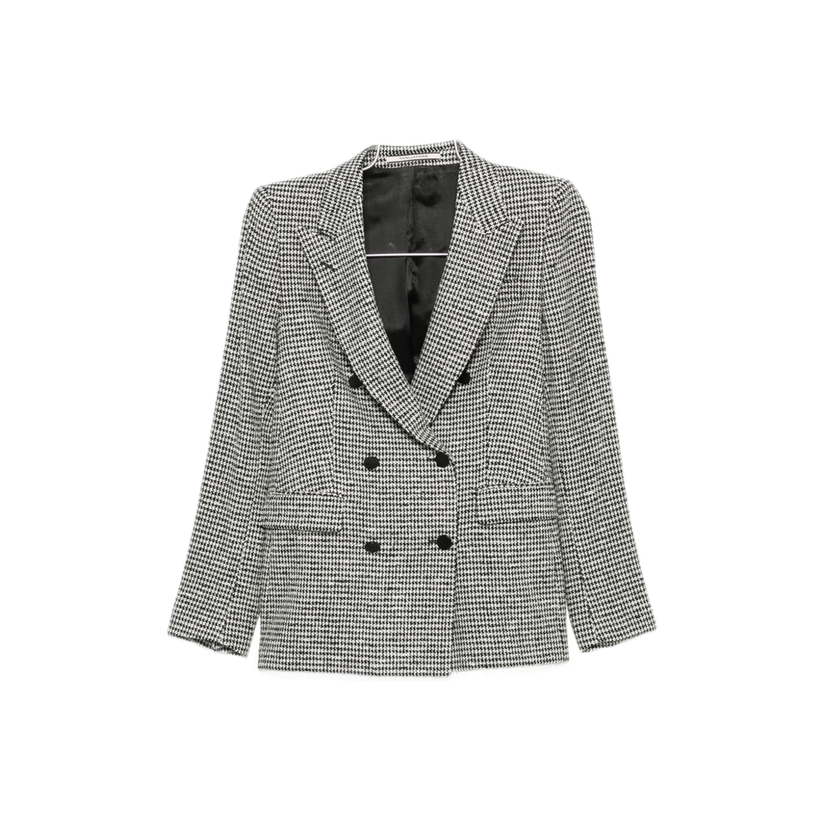 MAYFEYR - Tagliatore - Black Wool Blend Double Breasted Jacket - JPARIGI10B160080EN927