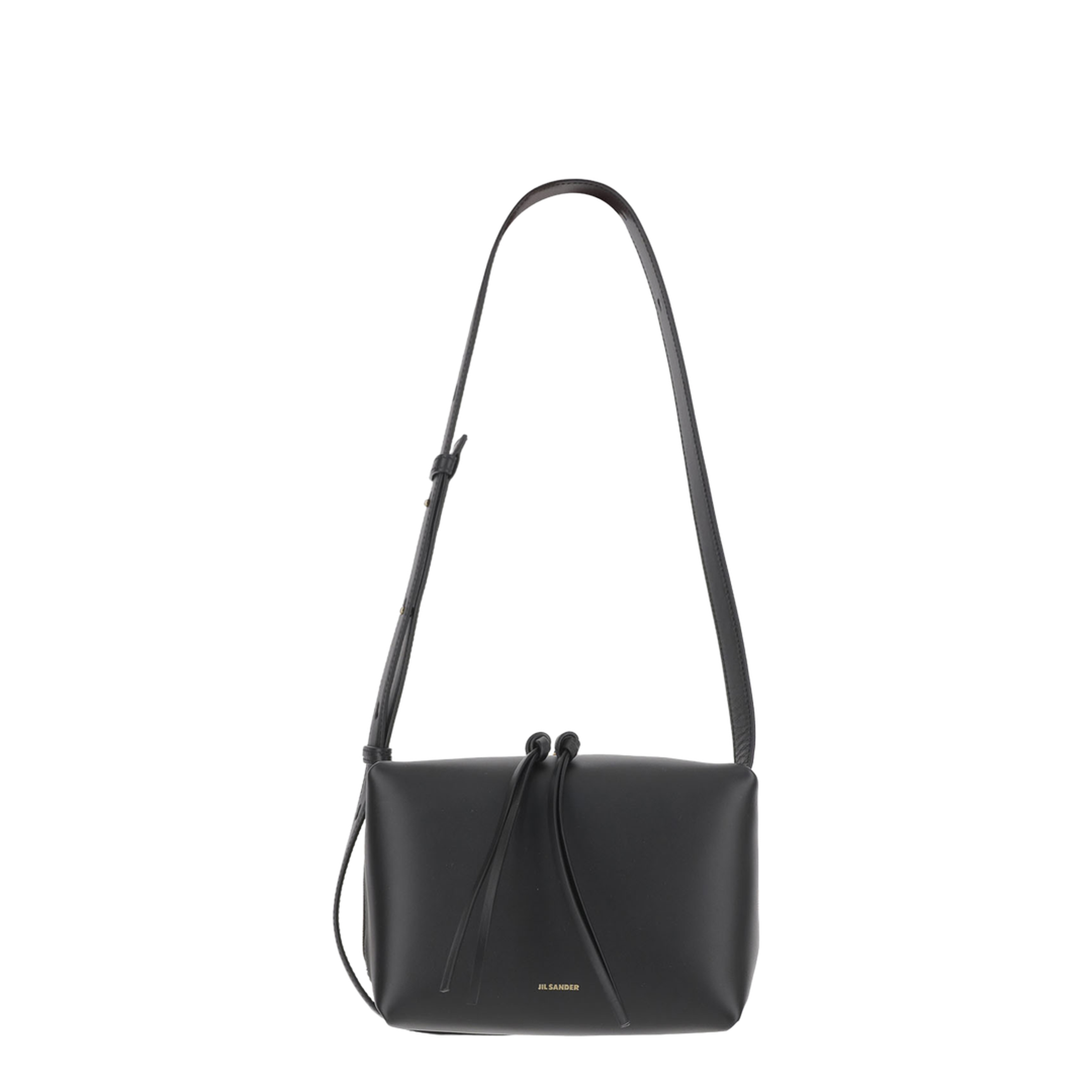 Black Logo Crossbody Bag