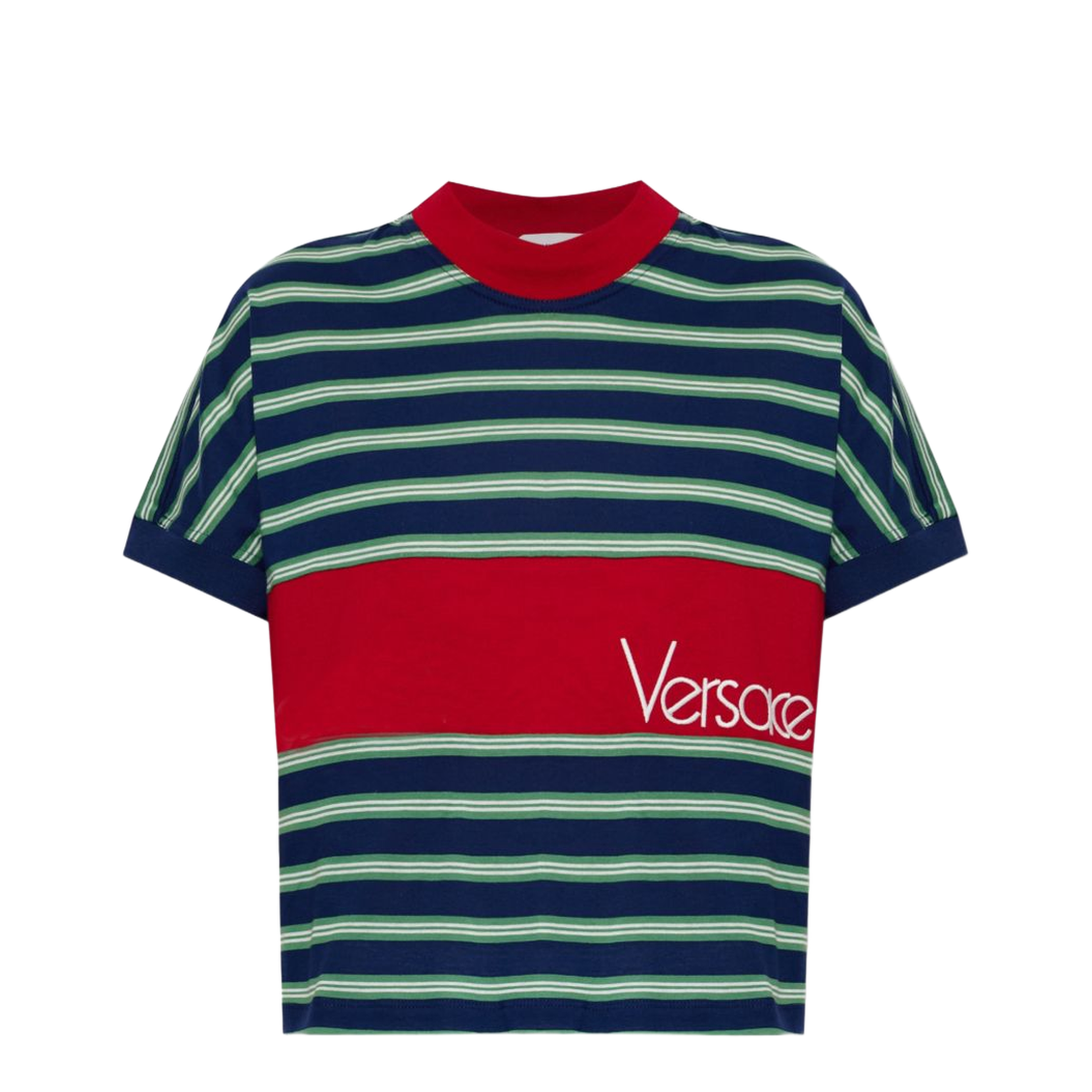 T-Shirt with Striped Pattern