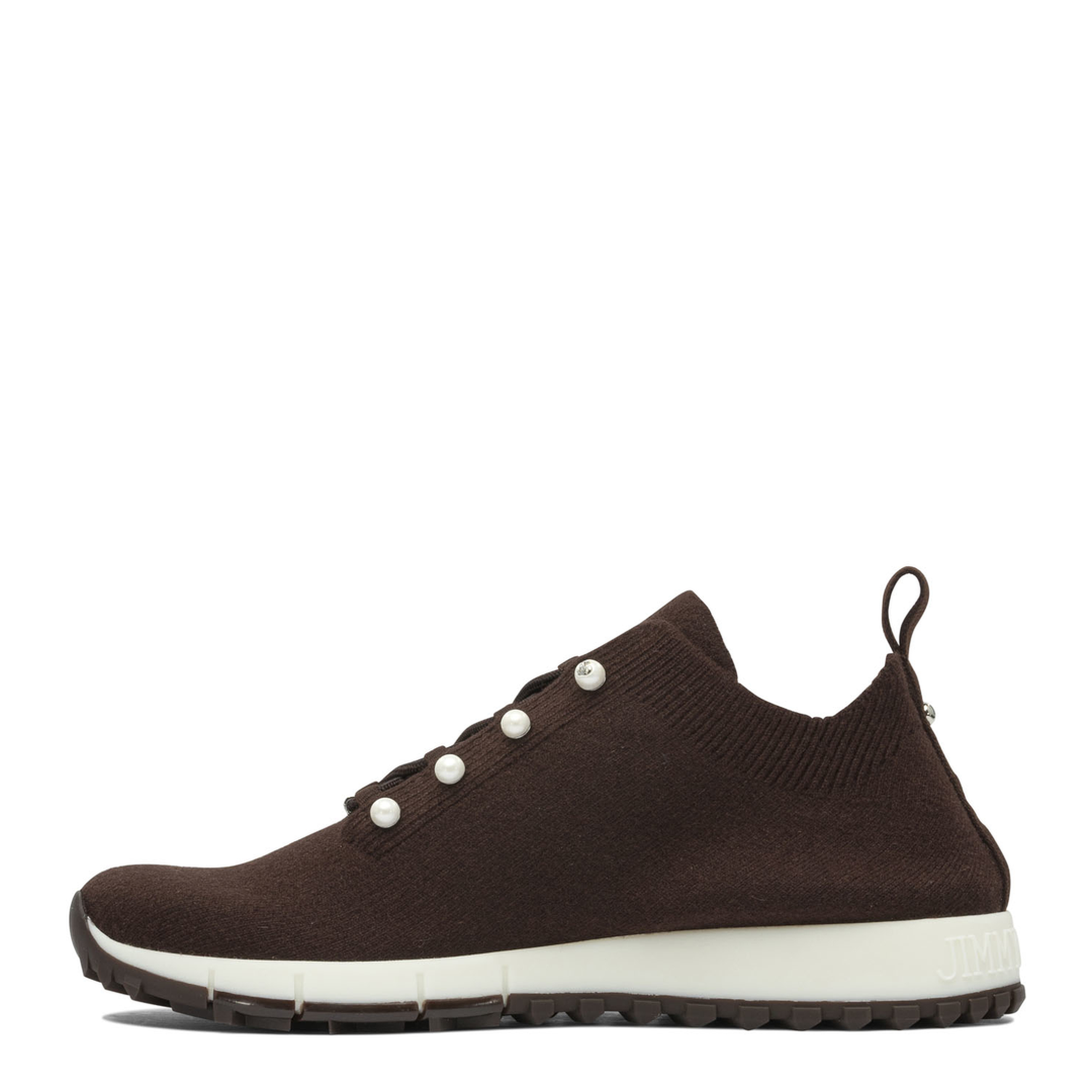 MAYFEYR - Jimmy Choo - "Veles" Sneakers - VELESPZGXCHOCOLATE