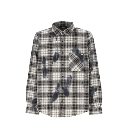 Quad Bleach Flannel Shirt