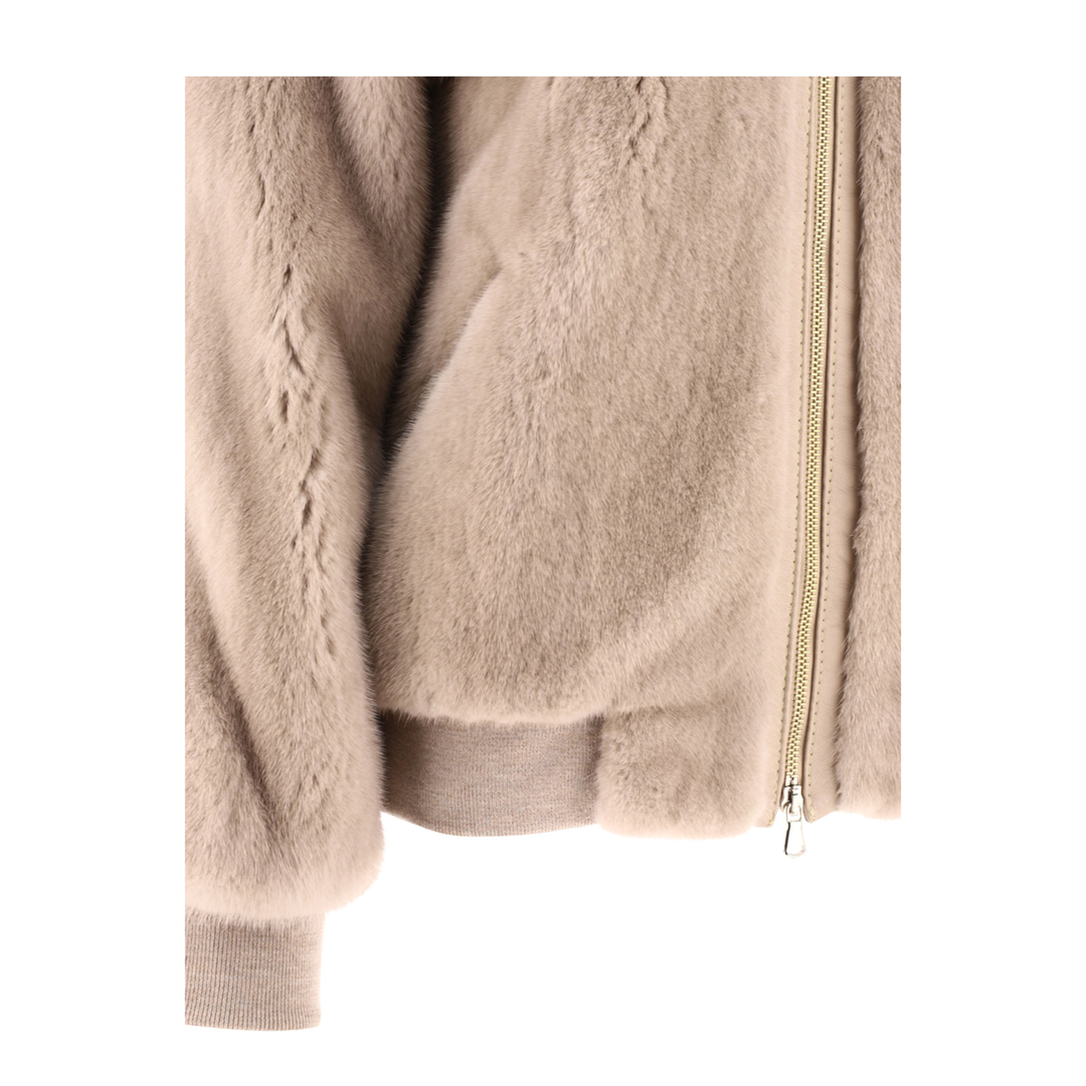 MAYFEYR - Giovi - Mink Fur Bomber Jacket - P2303V2SABBIA