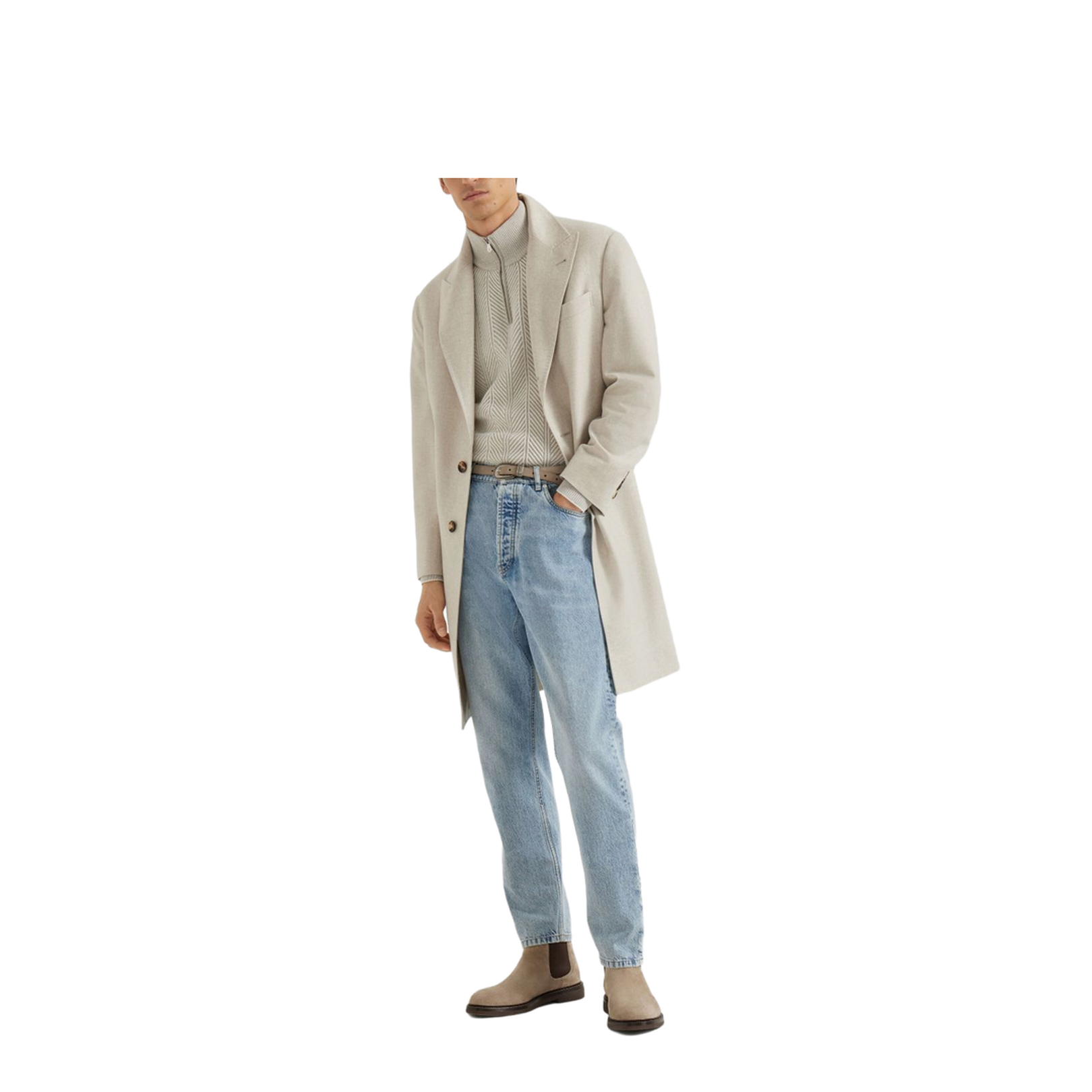 Cashmere Turtle Neck Jumper