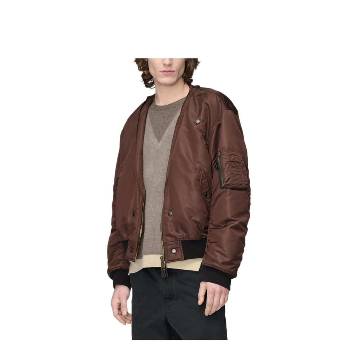 Reversible Nylon Bomber
