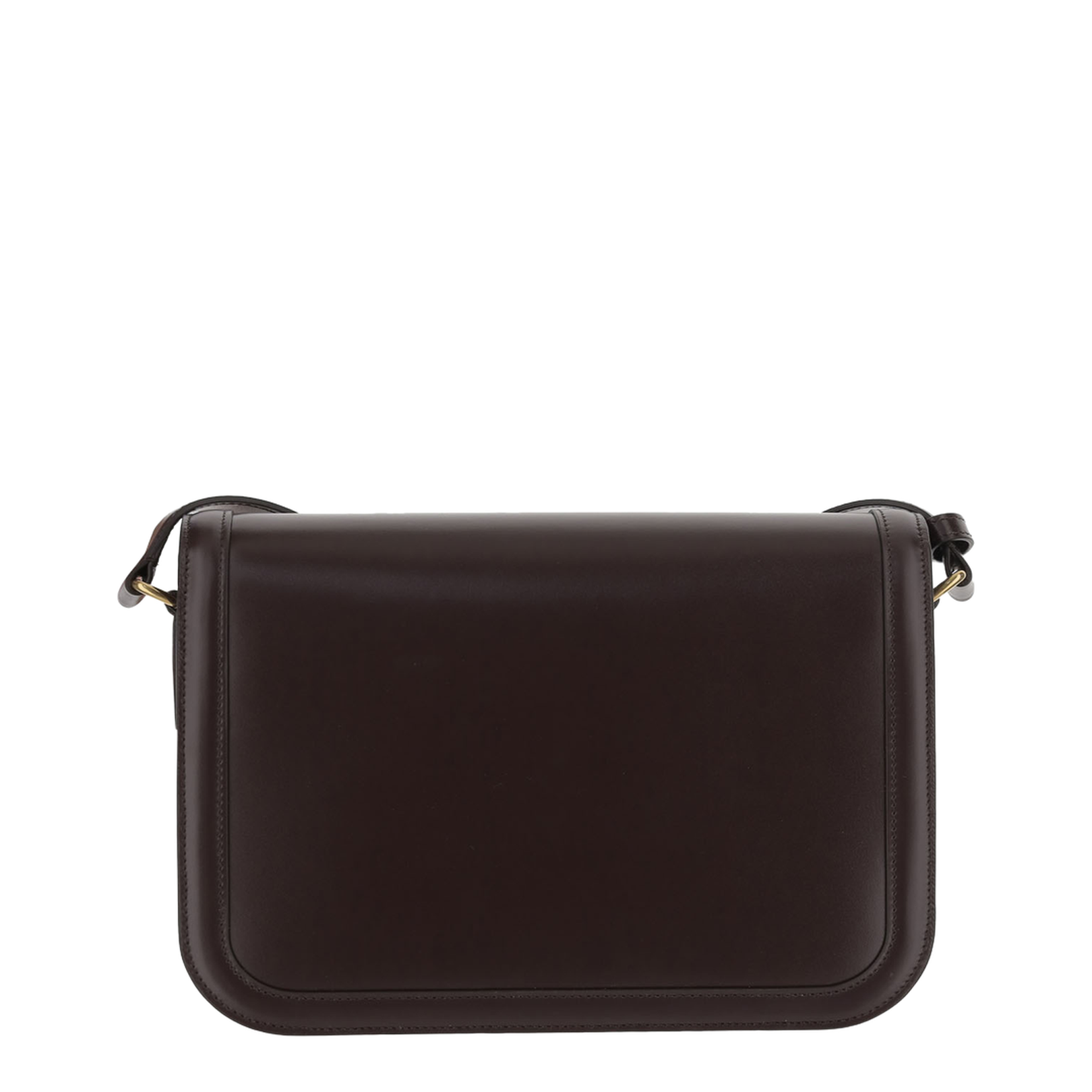 Dark Brown Leather 9to5 Shoulder Bag