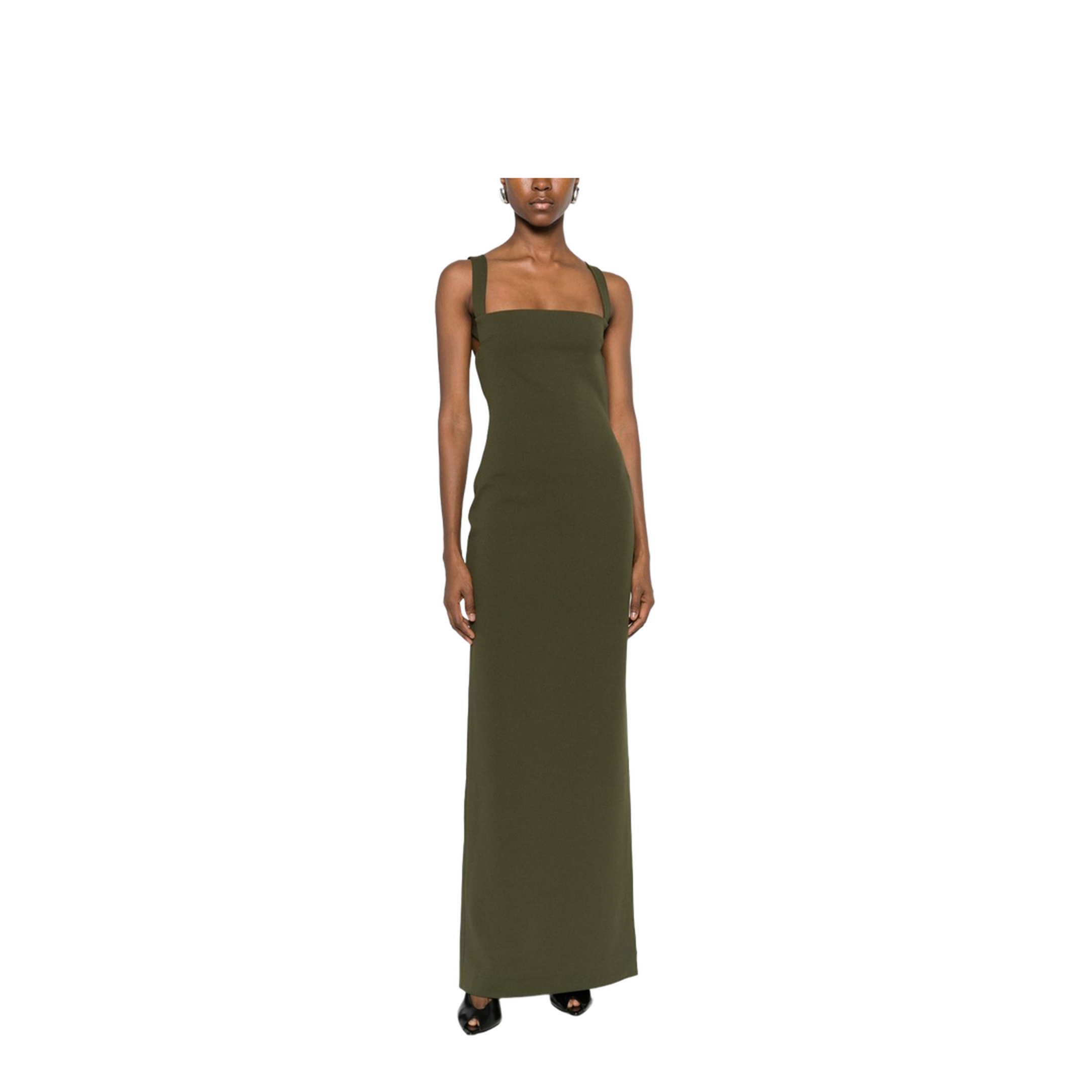 Green Joni Midi Dress