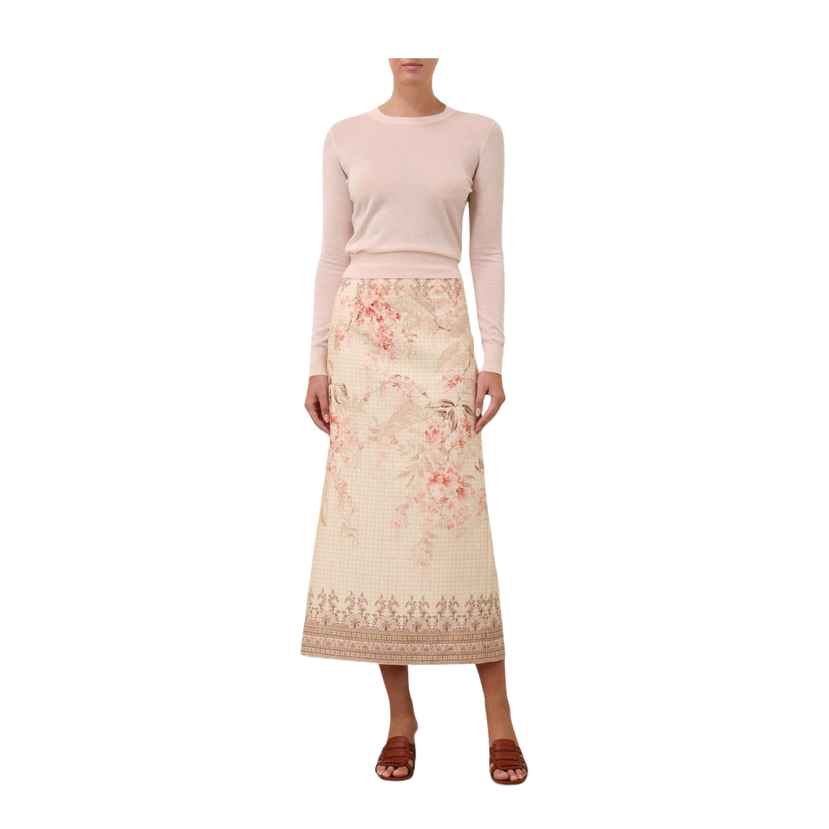 Illuminate Pencil Midi Skirt