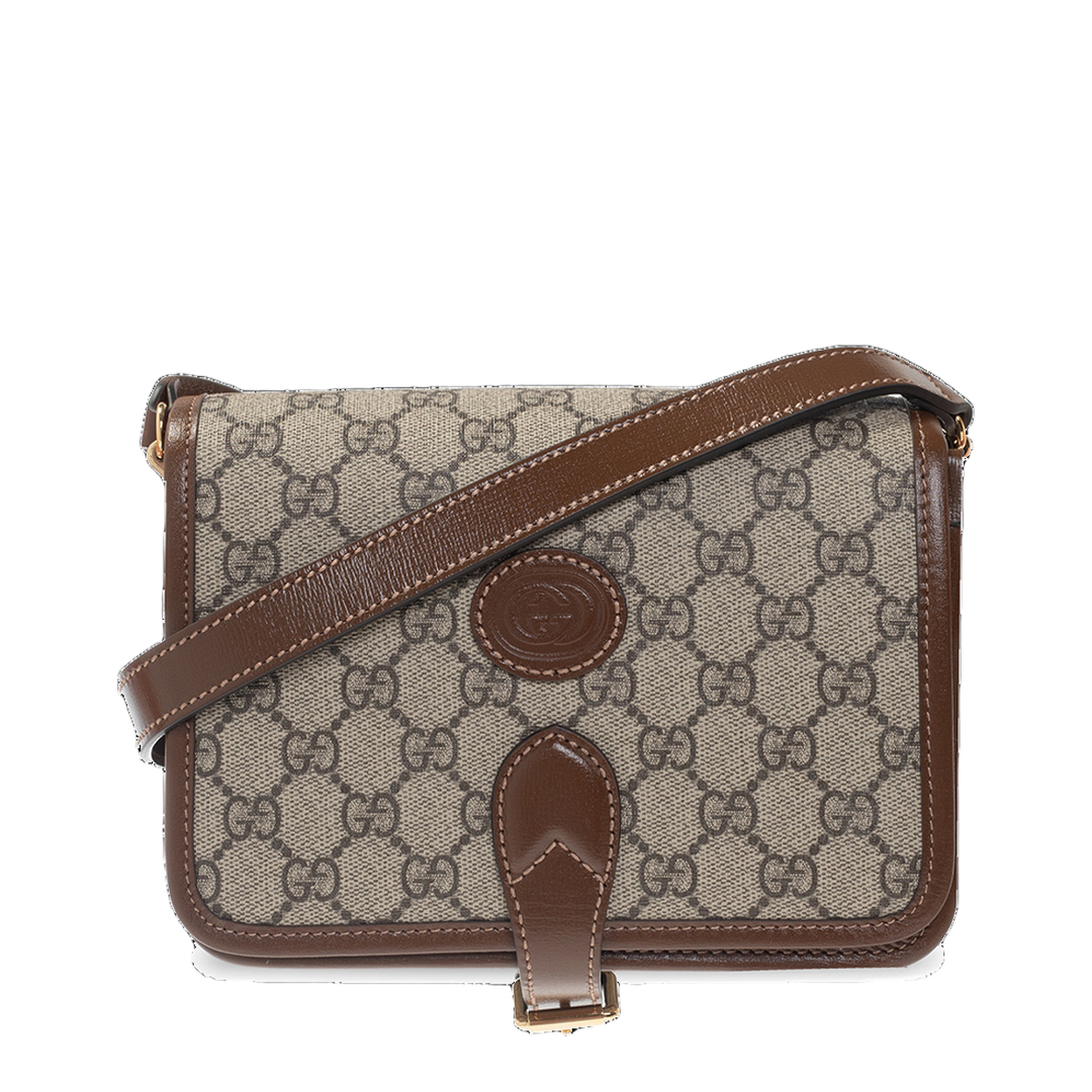Horsebit 1955 Mini Leather Bag - Brown