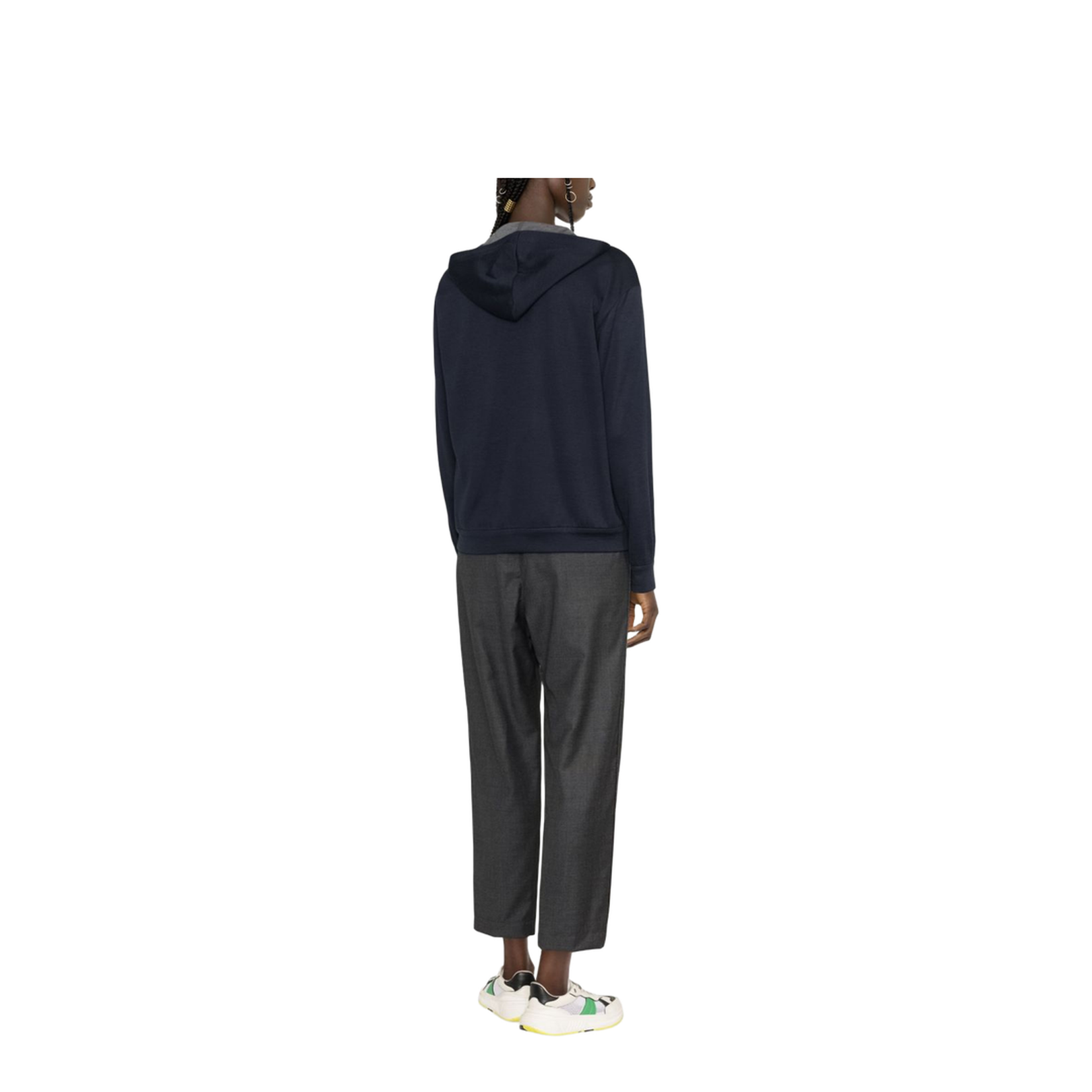 Cotton and Silk Hoodie