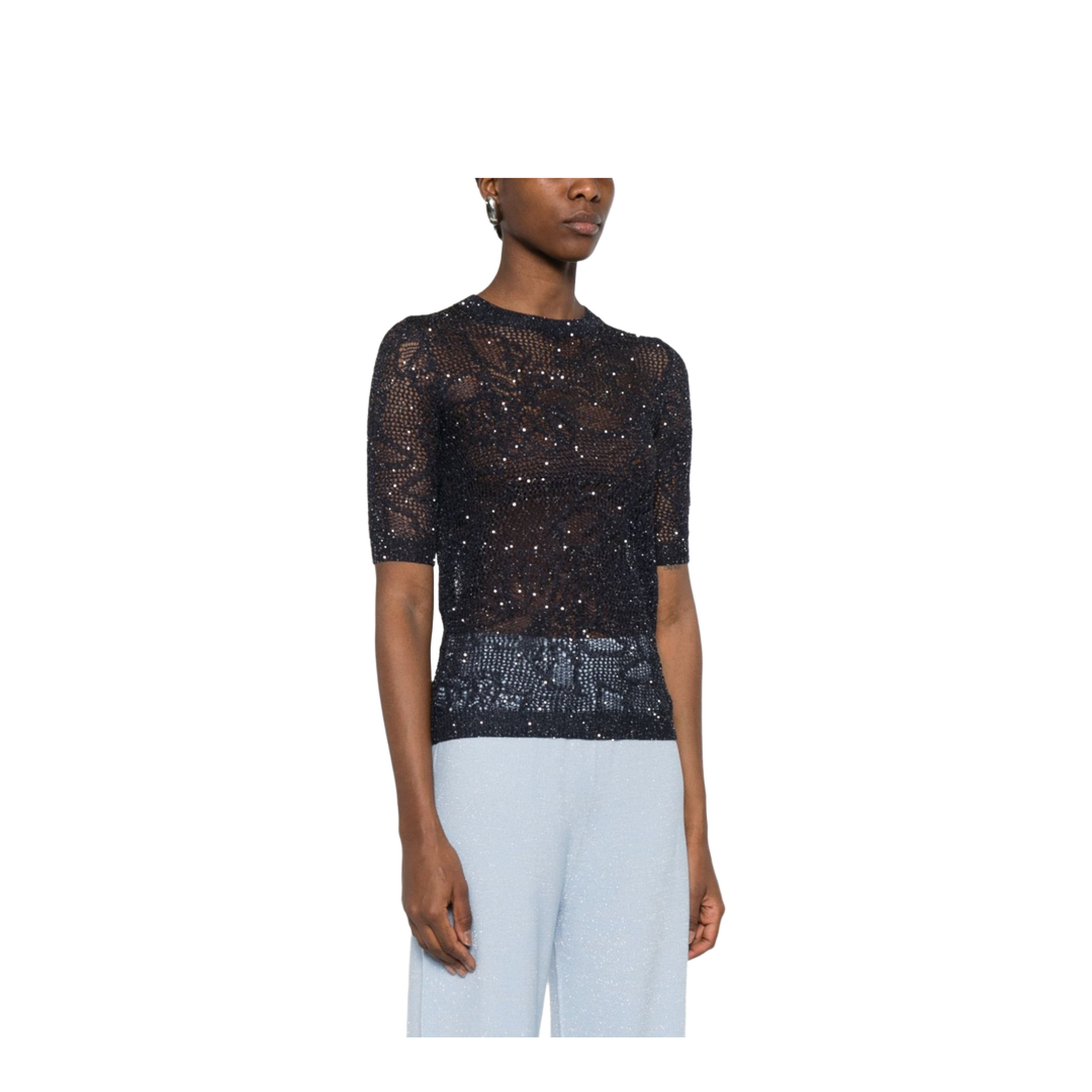 MAYFEYR - Fabiana Filippi - T-Shirts And Polos Blue - MAD276F131D8645146