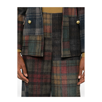 Patchwork Design Trousers