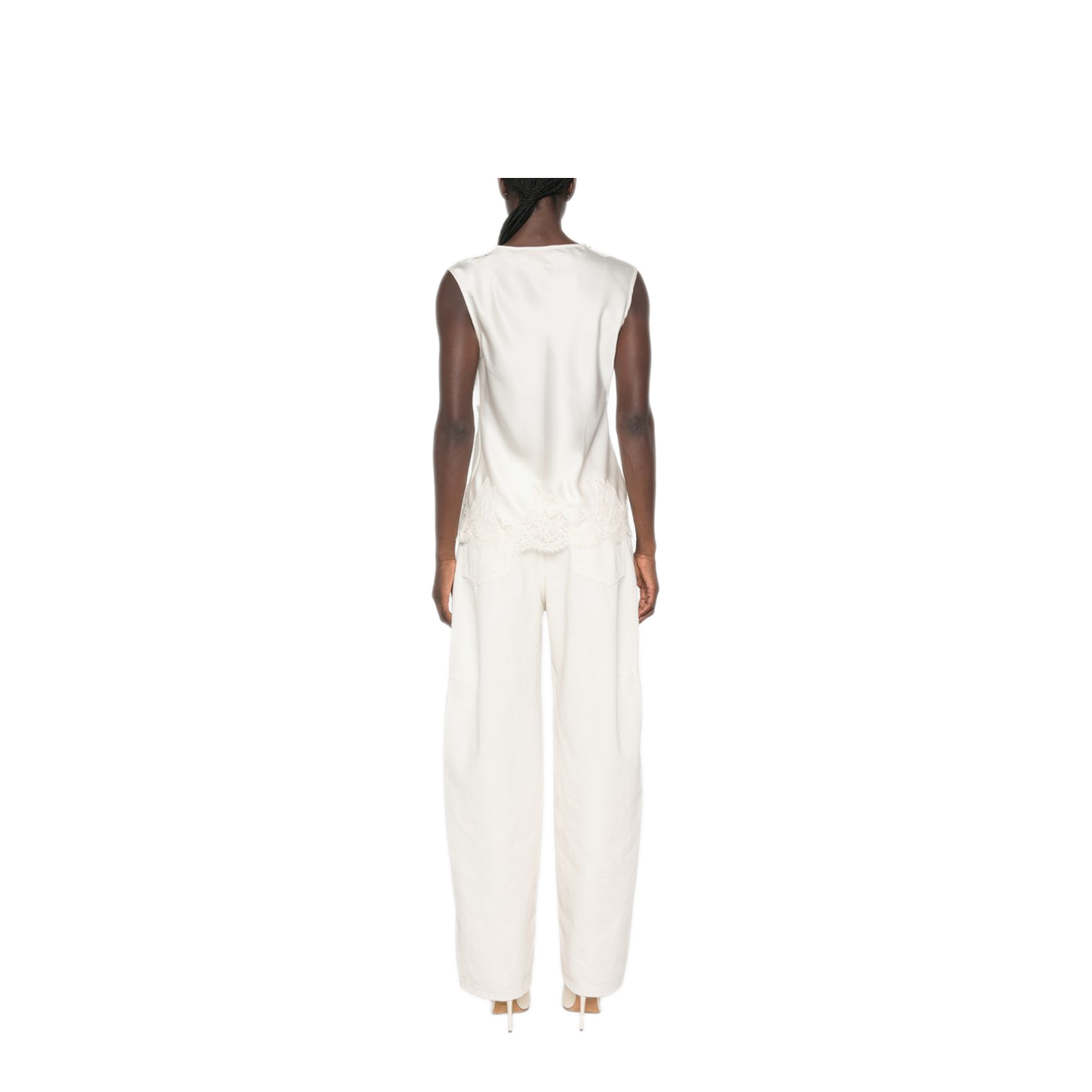 MAYFEYR - Ermanno Firenze - Top White - D49EL021EL0MF333