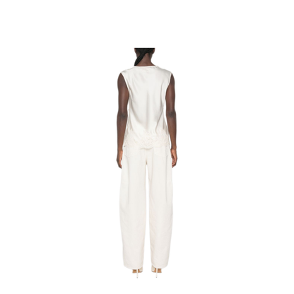 MAYFEYR - Ermanno Firenze - Top White - D49EL021EL0MF333