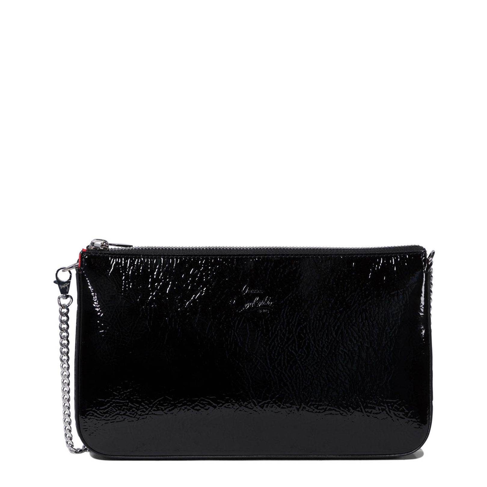 Adjustable Removable Nylon Strap Double Chain Bag with Zipper Pocket and Detachable Coin Purse