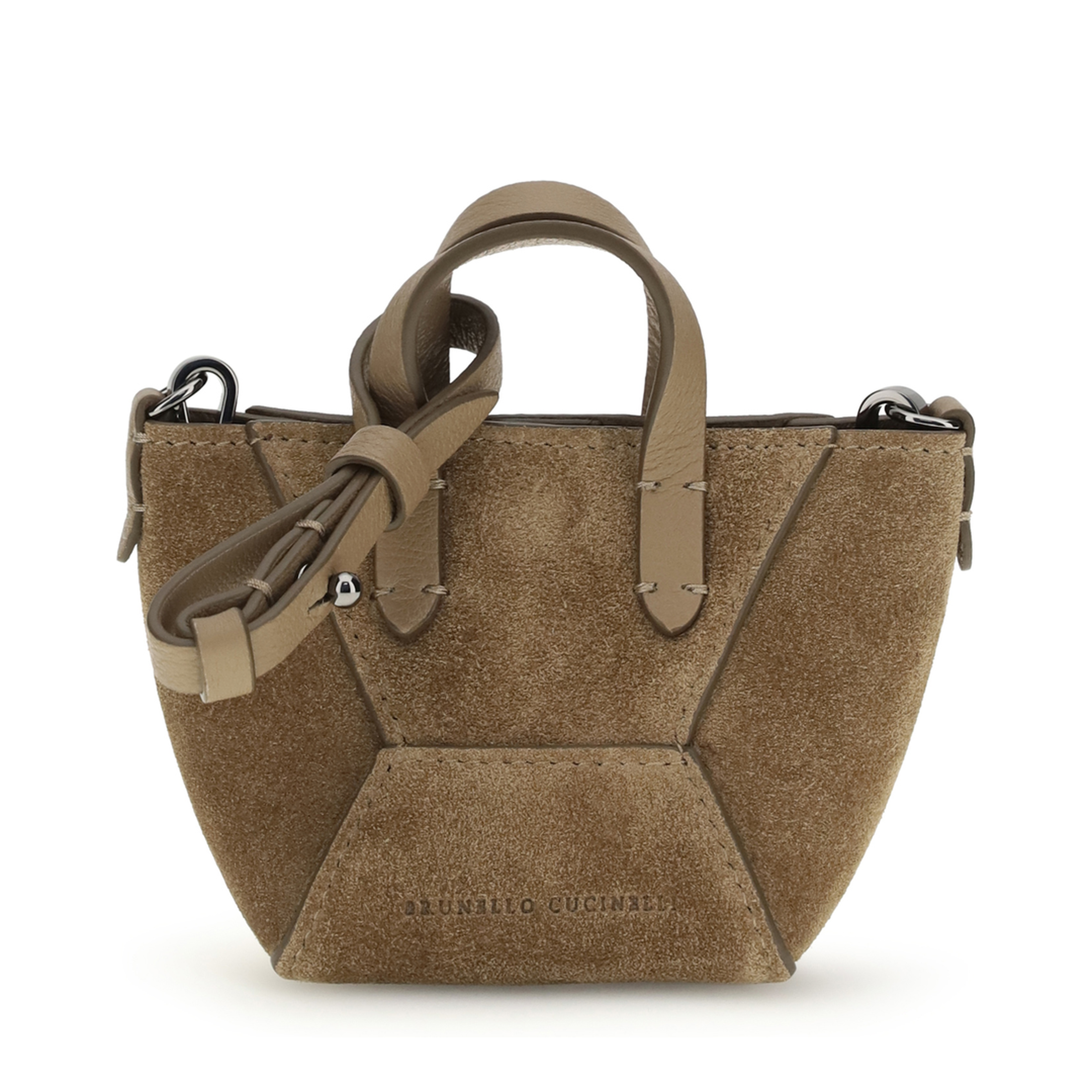 MAYFEYR - Brunello Cucinelli - Micro Suede Shoulder Bag - MWDLD2781