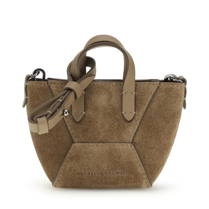 MAYFEYR - Brunello Cucinelli - Micro Suede Shoulder Bag - MWDLD2781