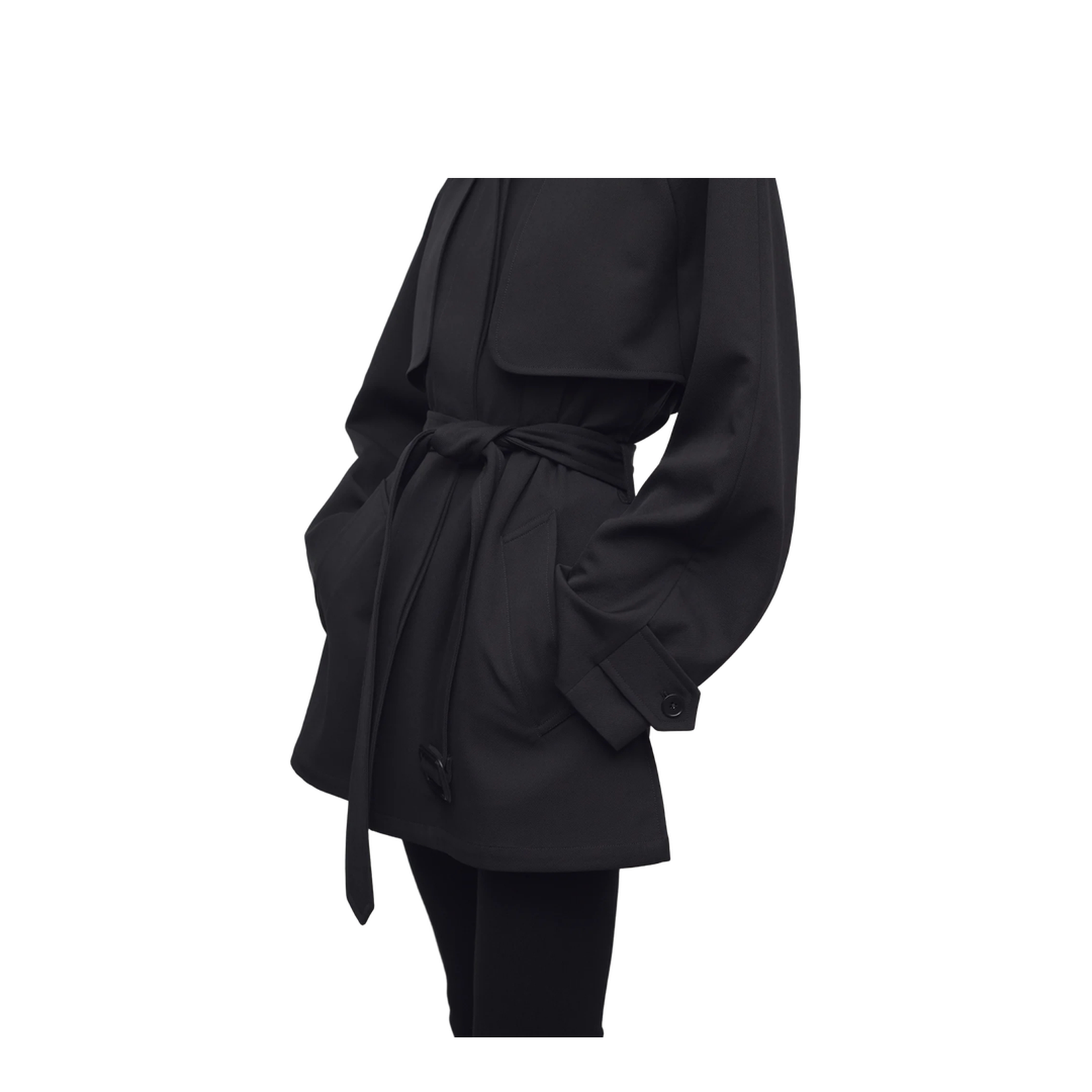 Usuaia Jacket Black in Virgin Wool