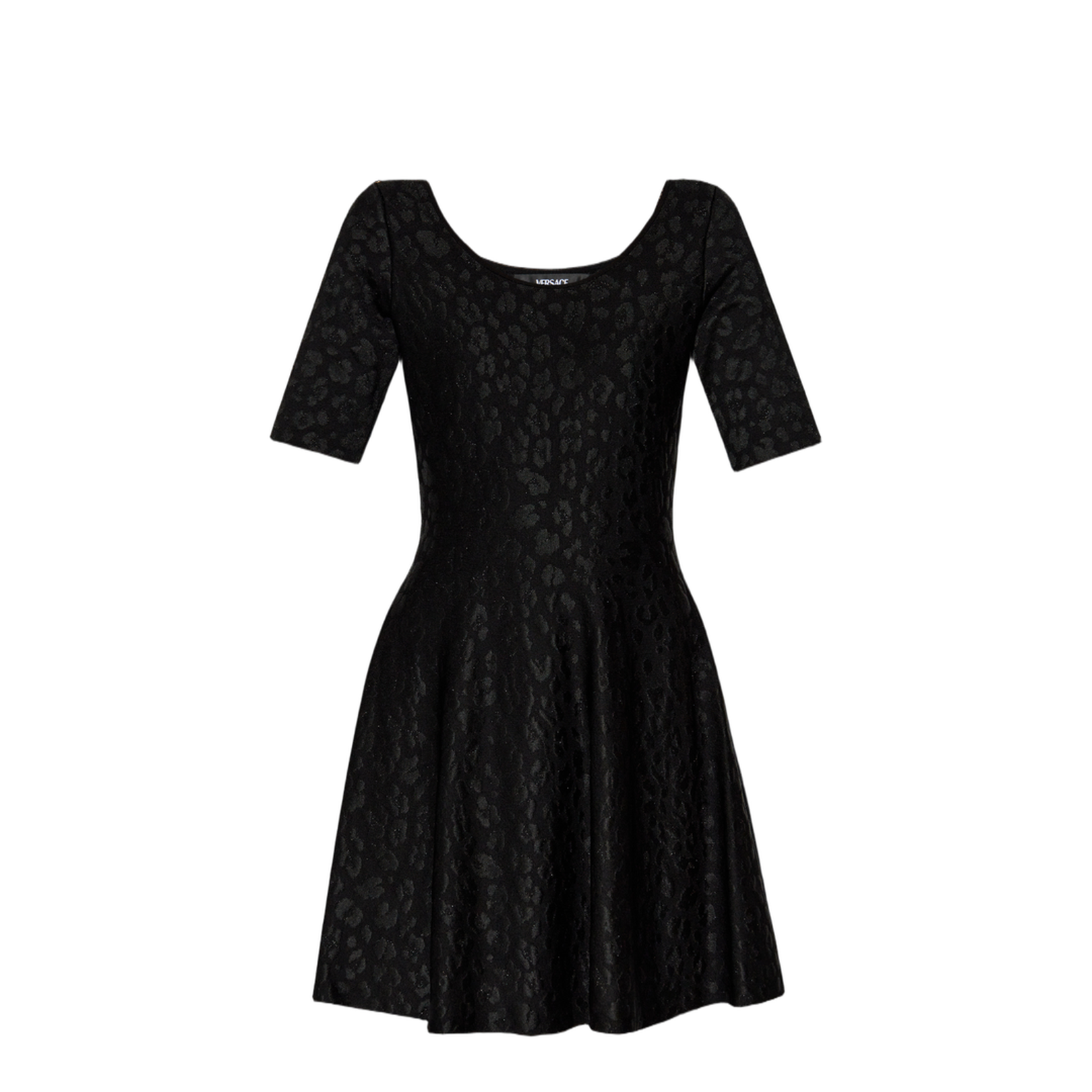 Jacquard Knit Mini-dress