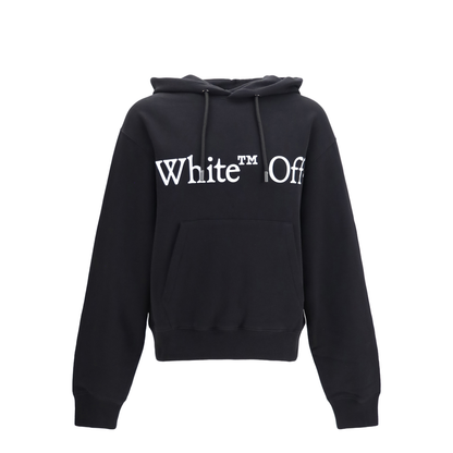 MAYFEYR - Off-White - Bookish Scarf Hoodie - OMBB12NF26FLE00900
