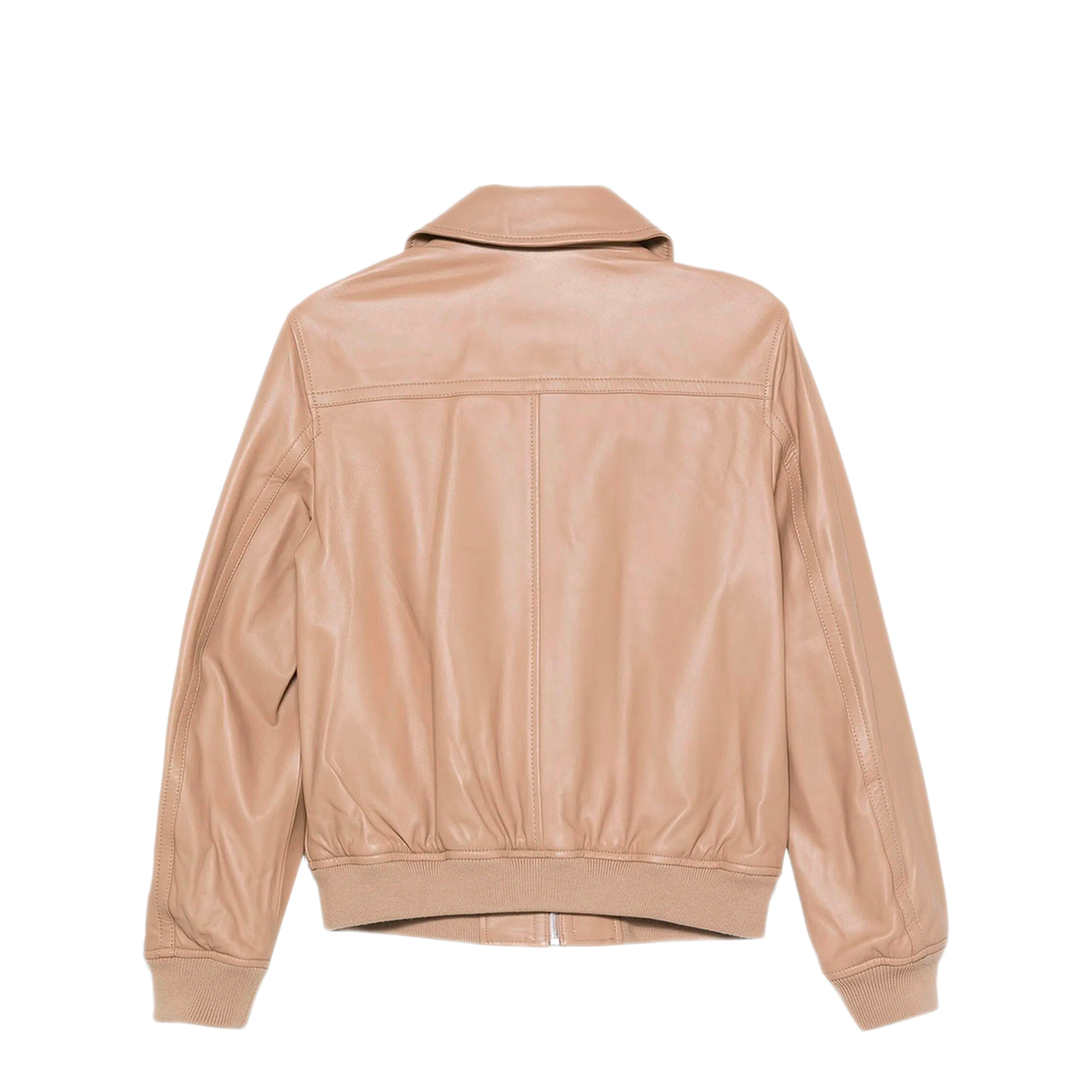 MAYFEYR - Yves Salomon - Zip Up Leather Jacket - 25EYV20155APXXA2279