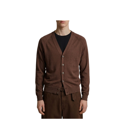 MAYFEYR - Lemaire - Shitake Twisted Cardigan - PO0052MLK1063BR310