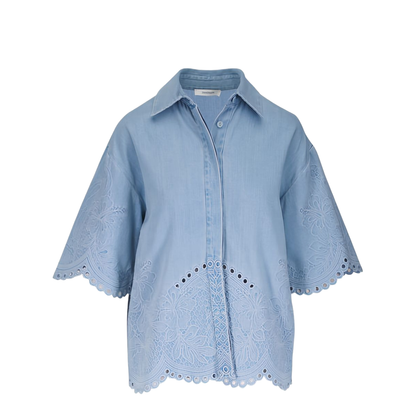 Daylight Embroidered Denim Shirt
